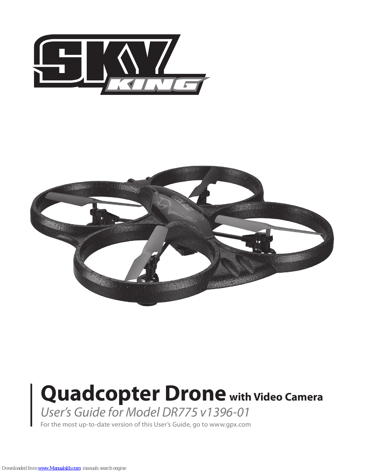 GPX DR775 Sky King User Manual