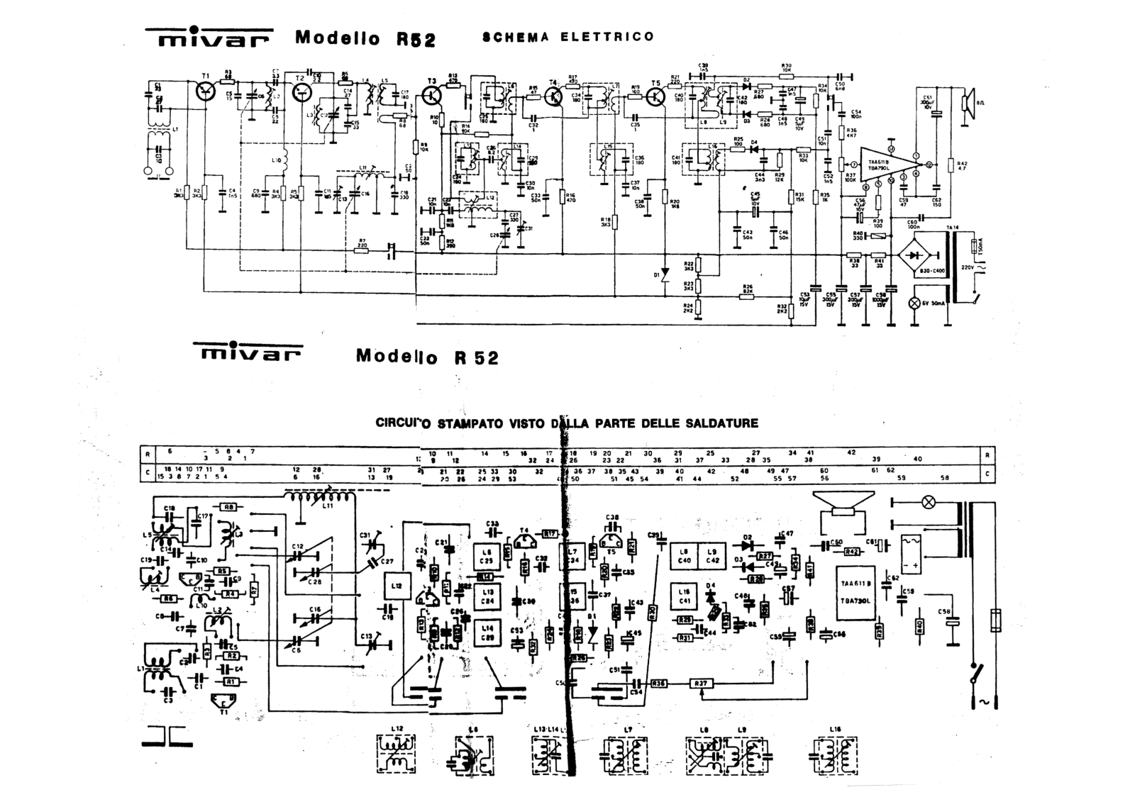Mivar r52 schematic - ManualMachine.com