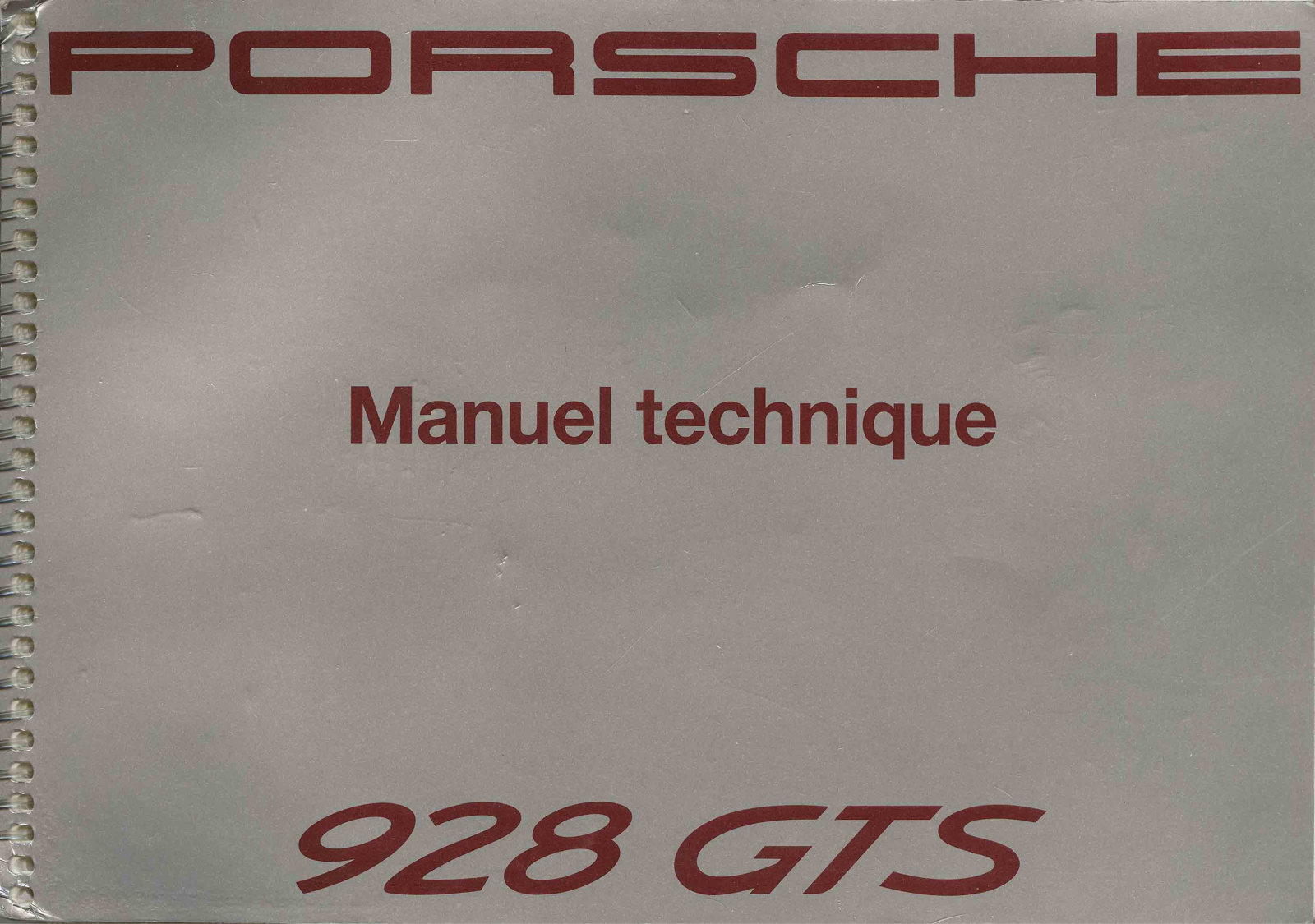 Porsche 928 GTS User Manual