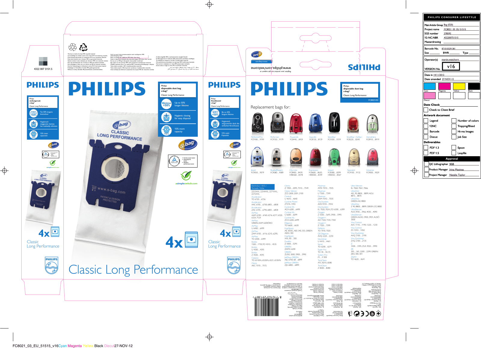 Philips FC8021 User Manual