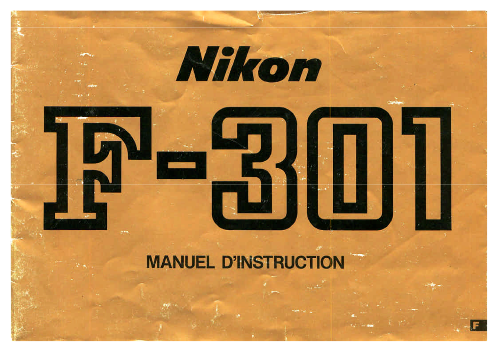 NIKON N2000/F301 User Manual