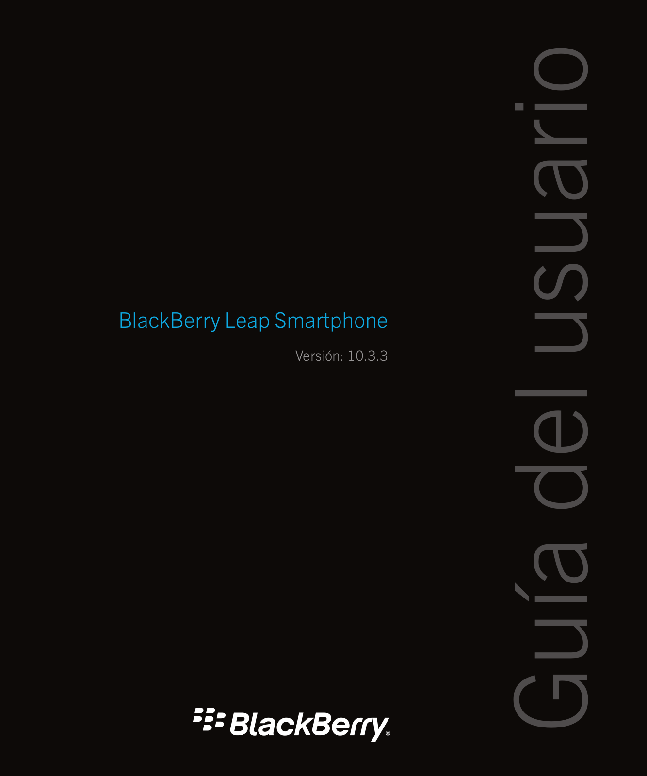 BlackBerry Leap - v10.3.3 Instrucciones de Funcionamiento