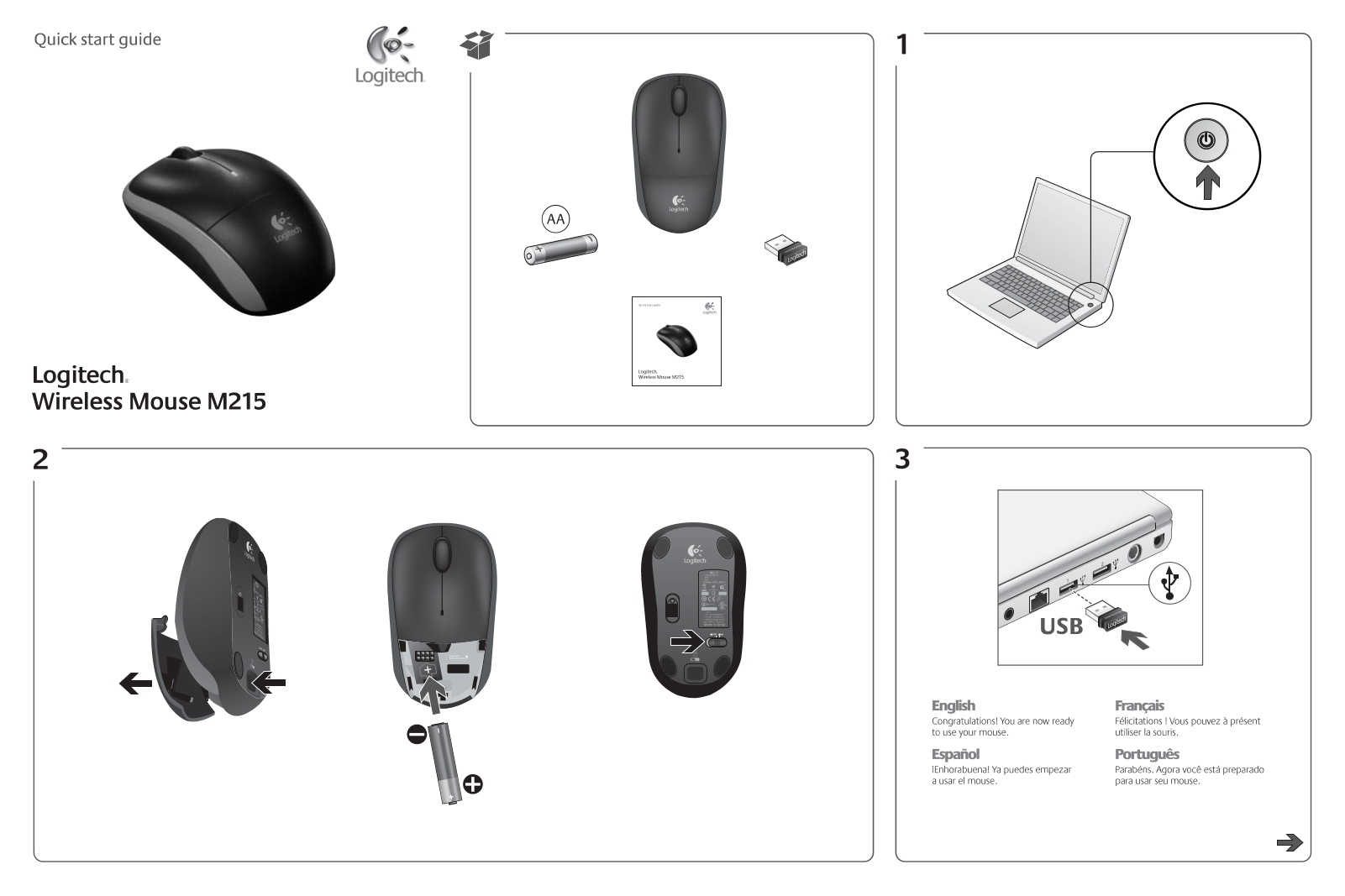 LOGITECH M215 User Manual