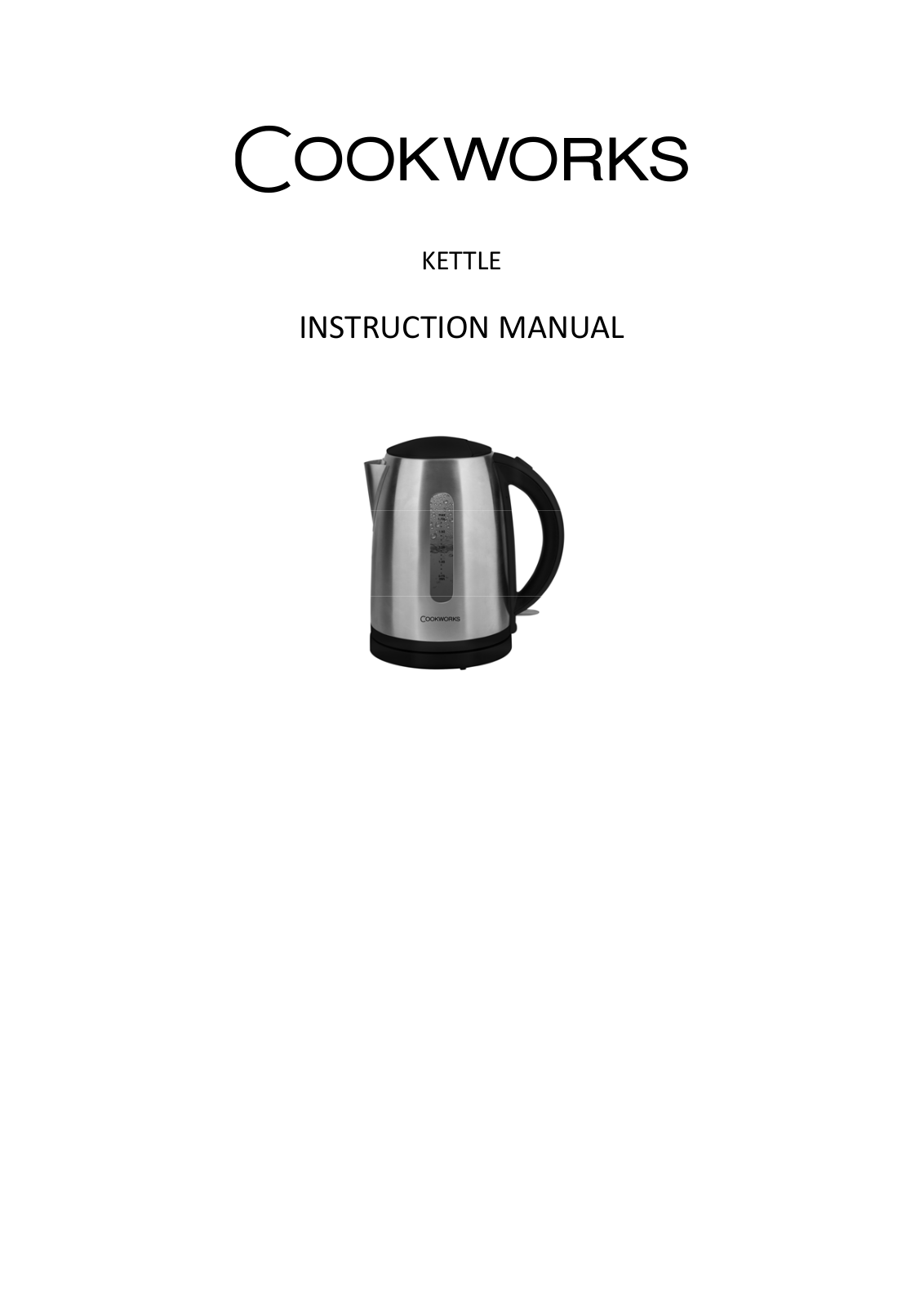 Cookworks WK8256HY Instruction manual