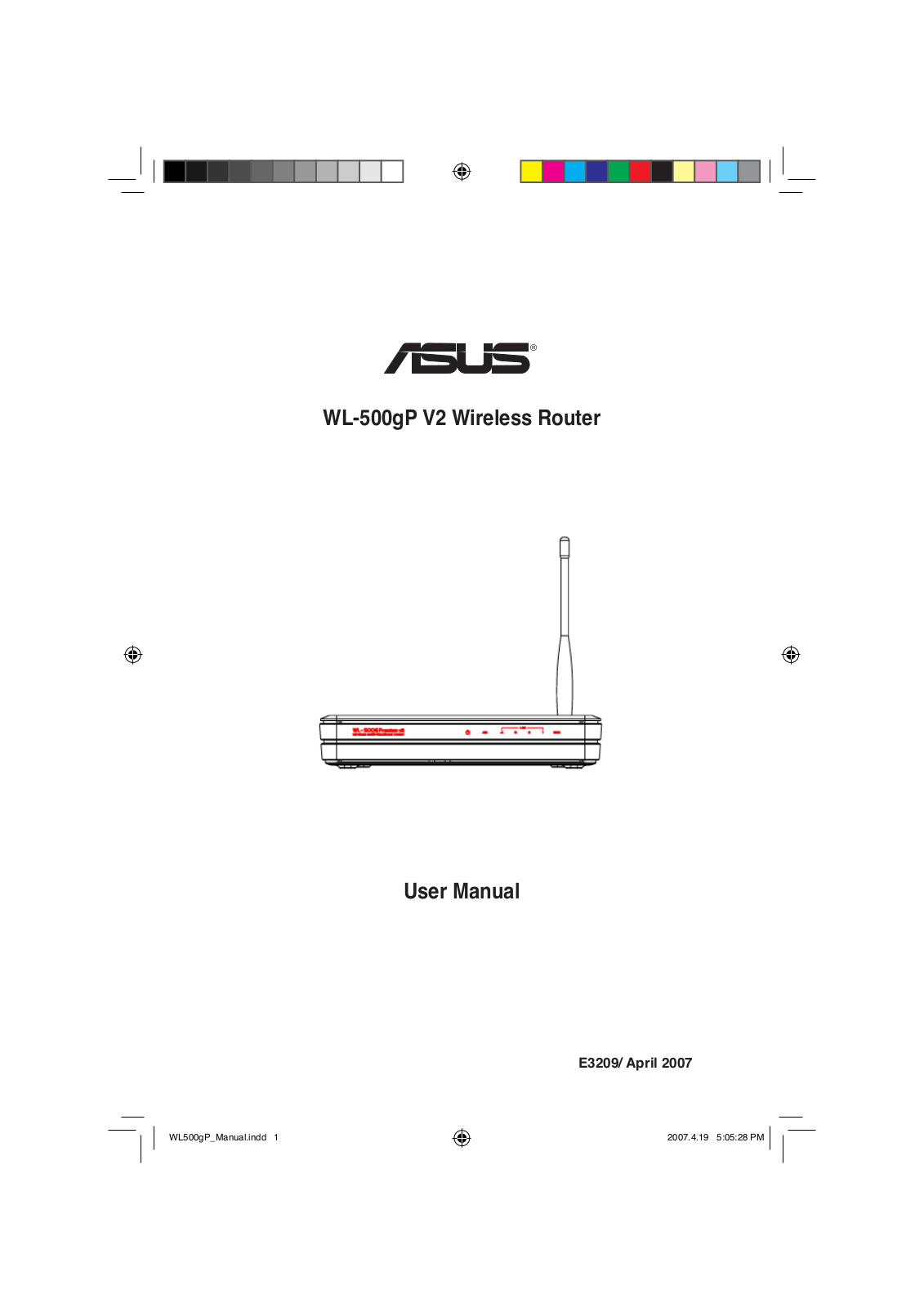 ASUSTeK Computer WL500GPV2 Users Manual