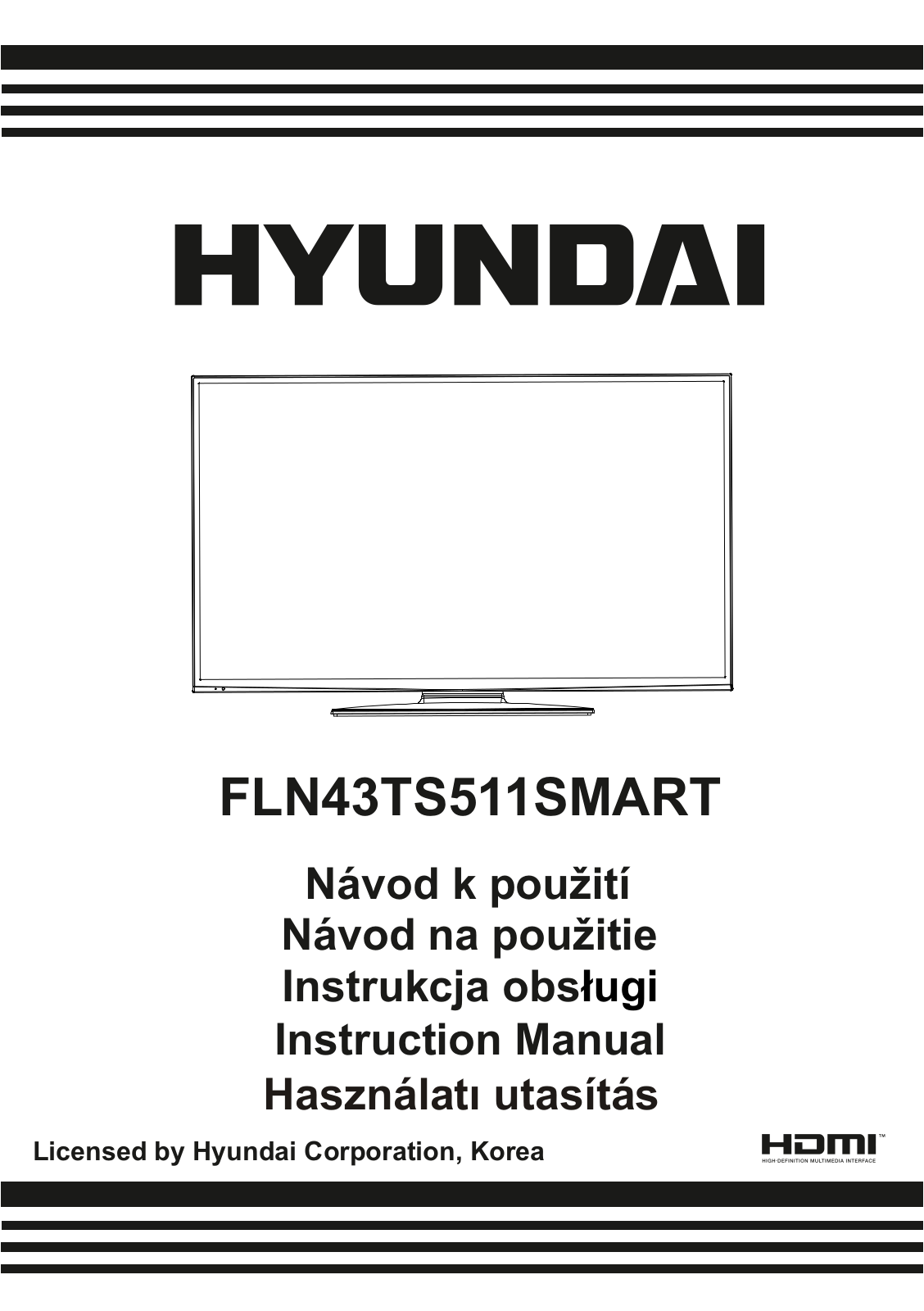 Hyundai FLN 43TS511 SMART User Manual