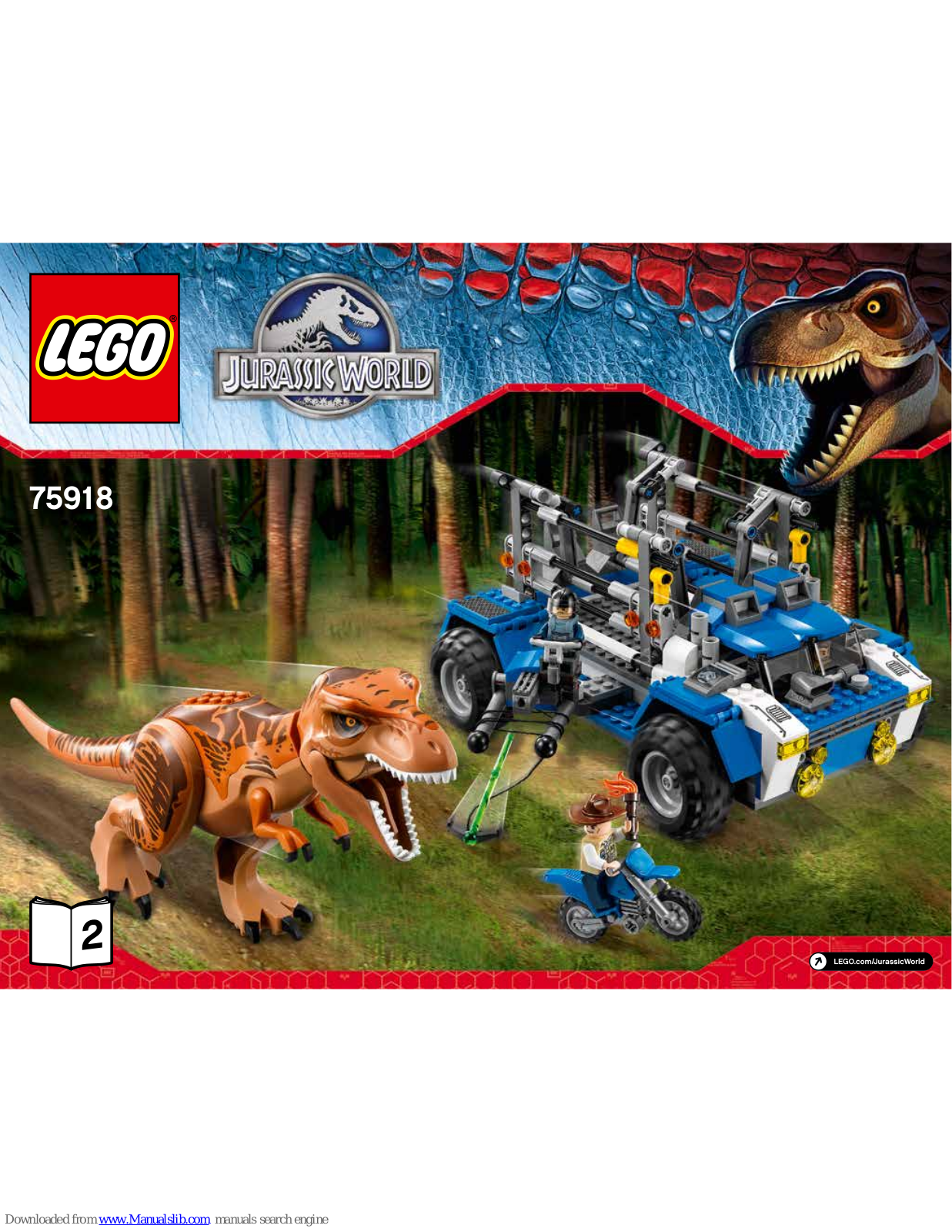 LEGO Jurassic World 75918 Owner's Manual