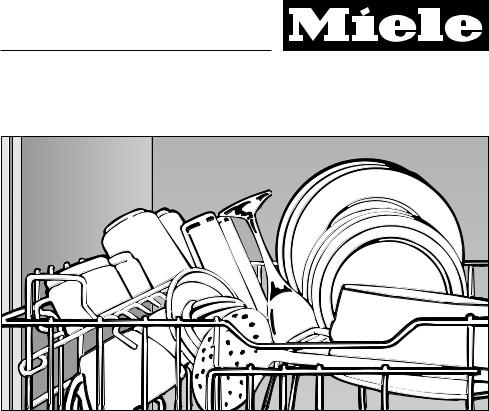 Miele G 686 Operating Instruction