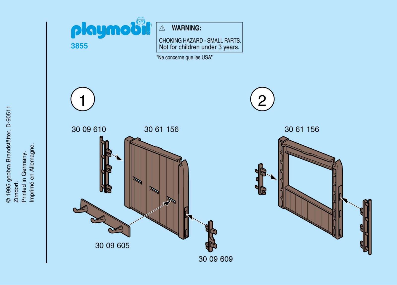 Playmobil 3855 Instructions