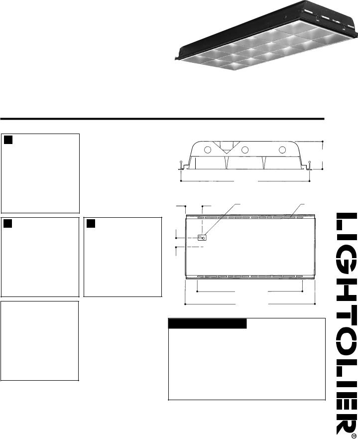 Lightolier DPA2G18LS332 User Manual