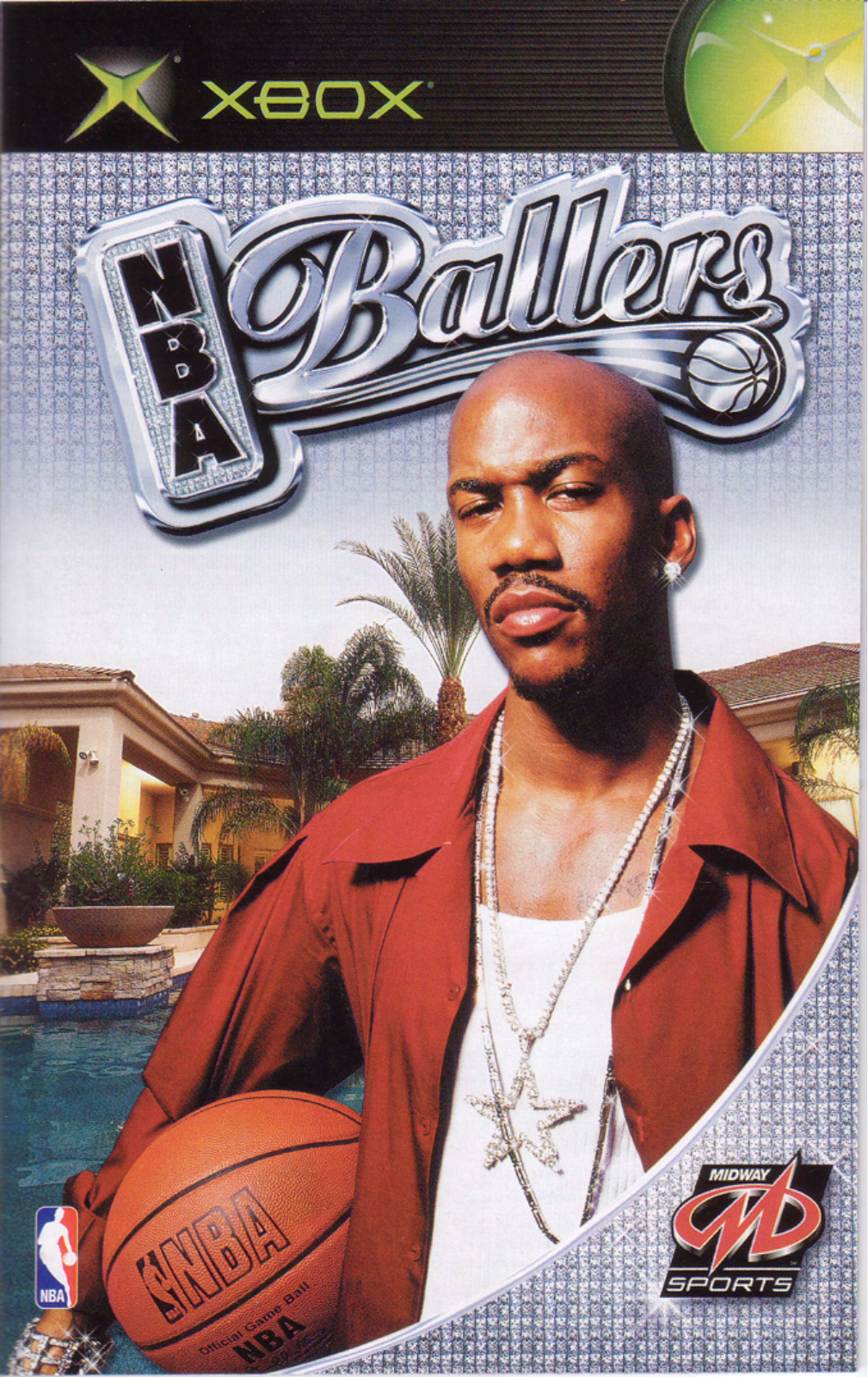 Games Microsoft XBOX NBA BALLERS User Manual