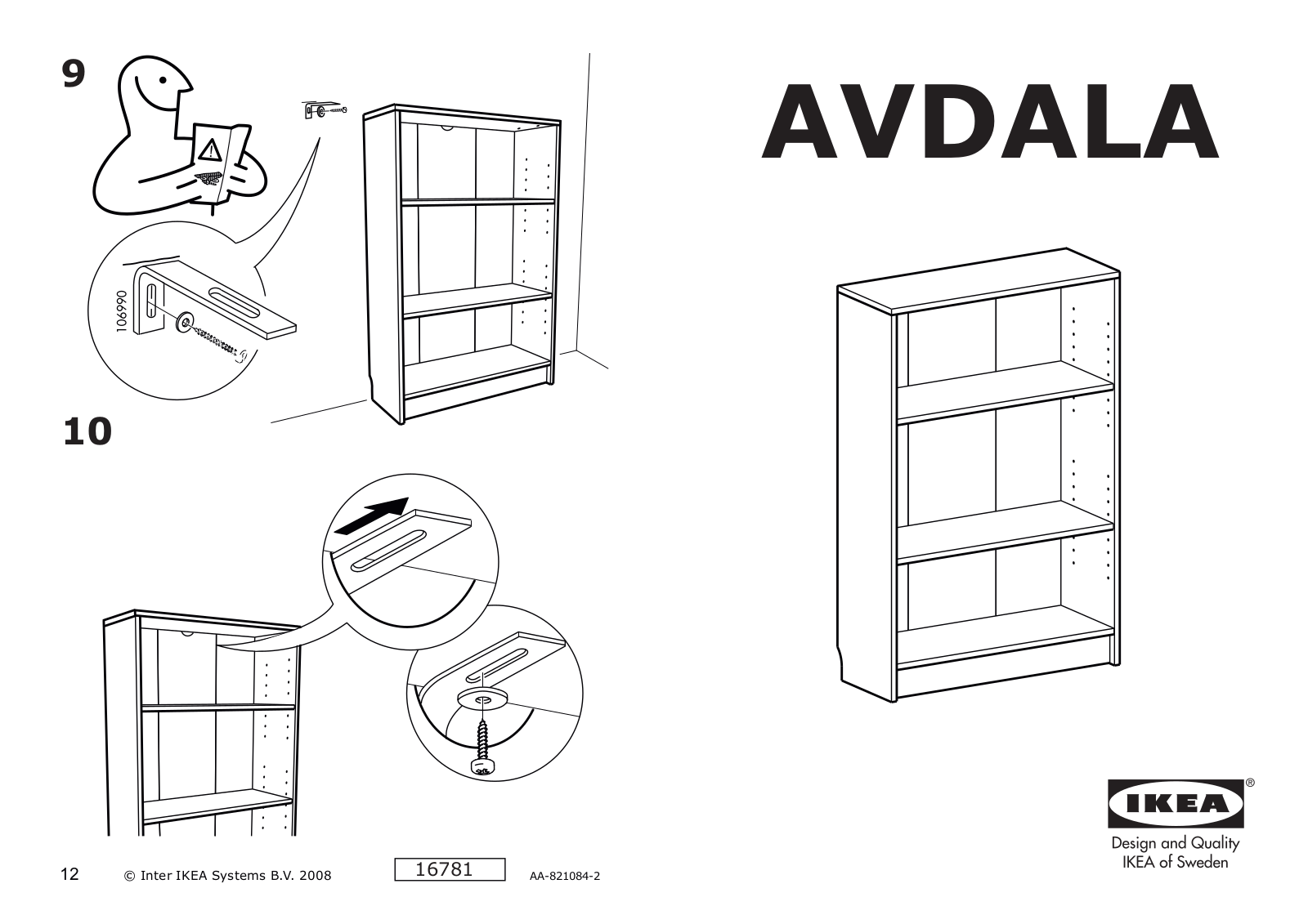 Ikea 40258045 Assembly instructions