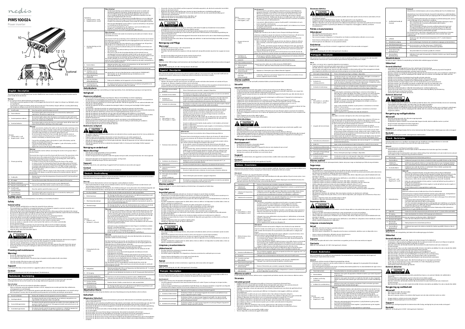 Nedis PIMS100024 User guide - ManualMachine.com
