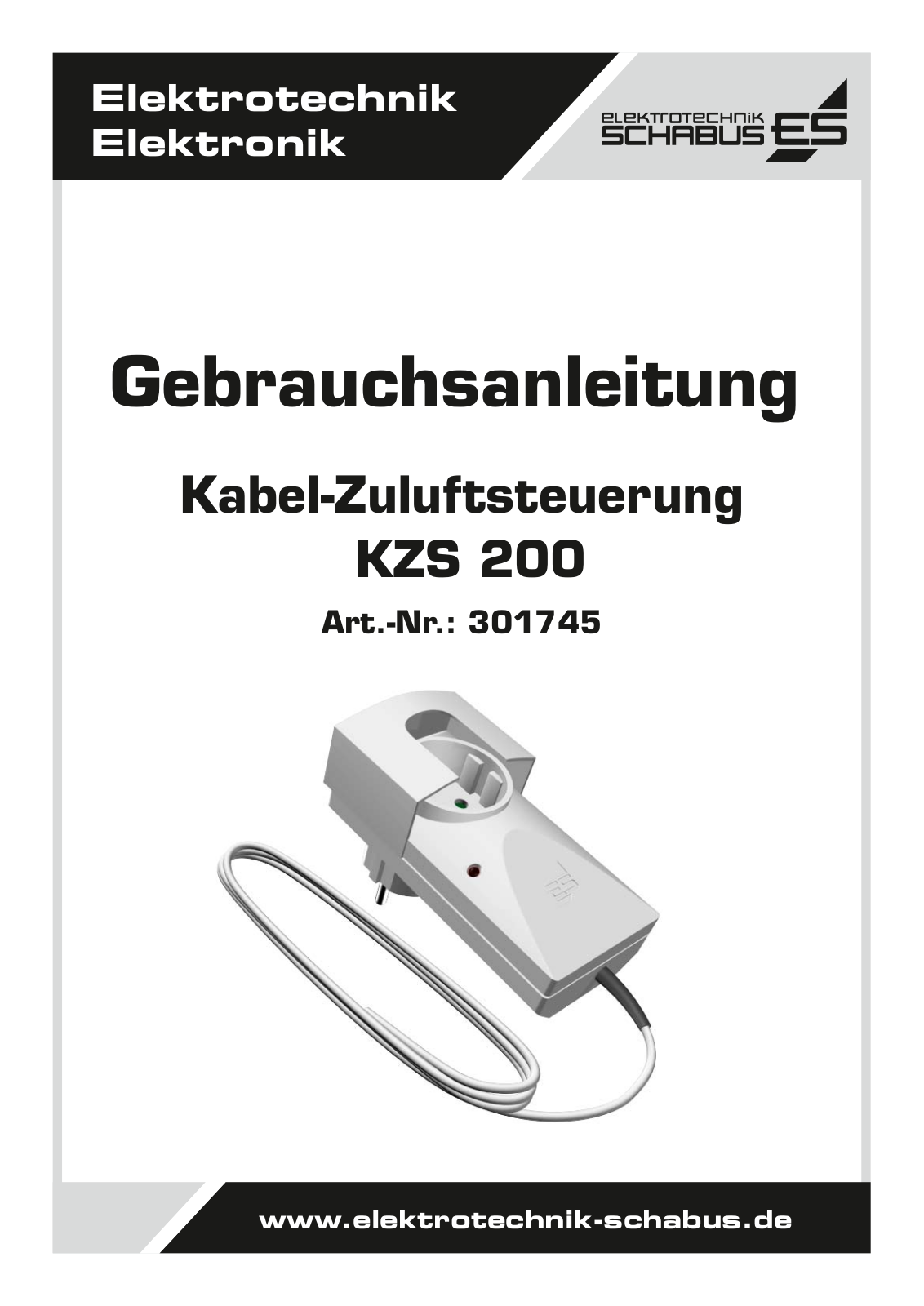 Schabus KZS 200 User guide