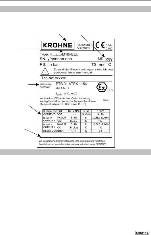 KROHNE M10 User Manual