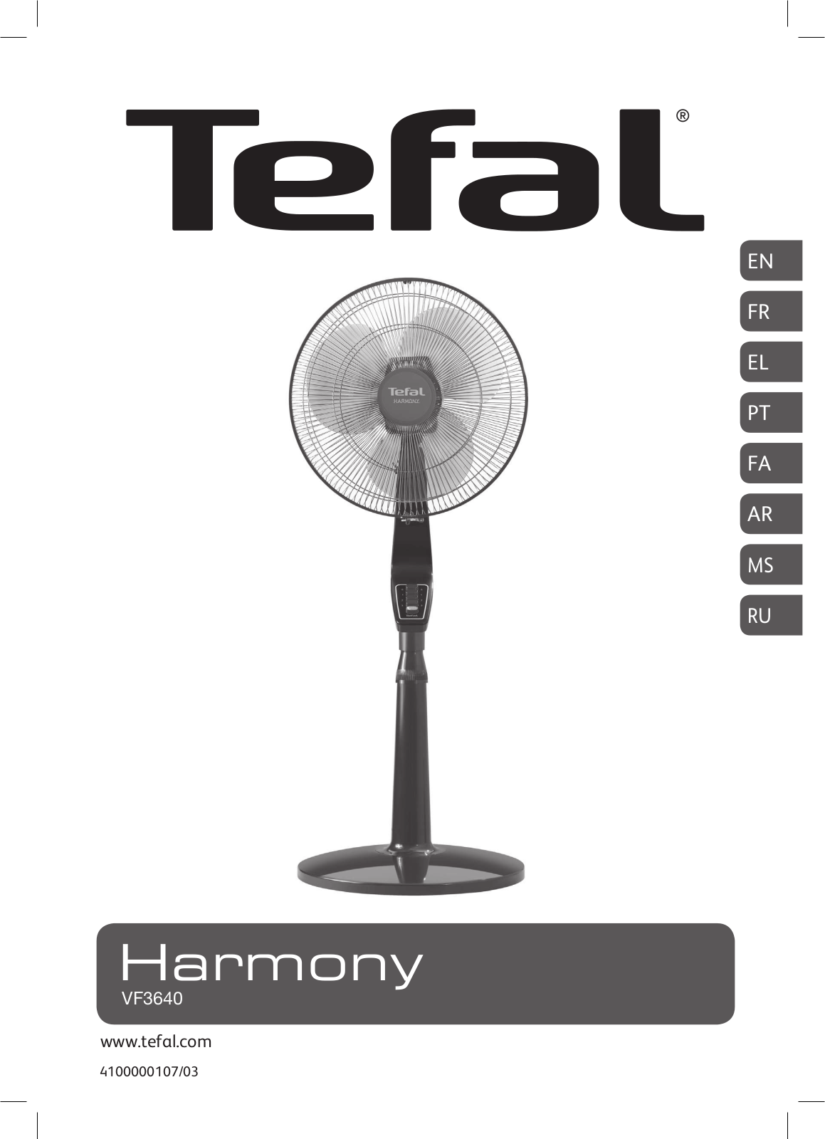 Tefal VF3640F0 User Manual