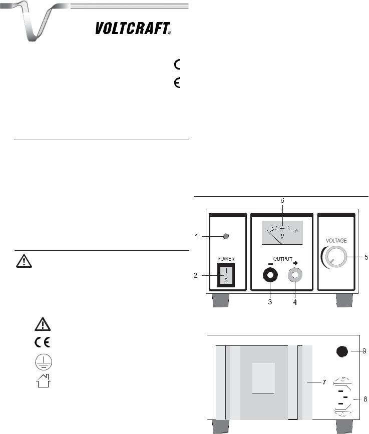 VOLTCRAFT PS-1152A User guide