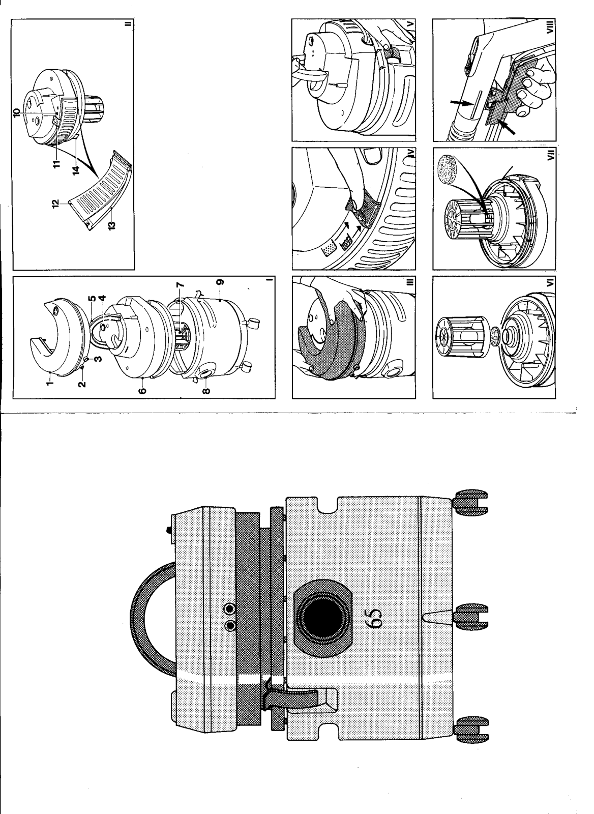 Eureka C65 Instructions Manual