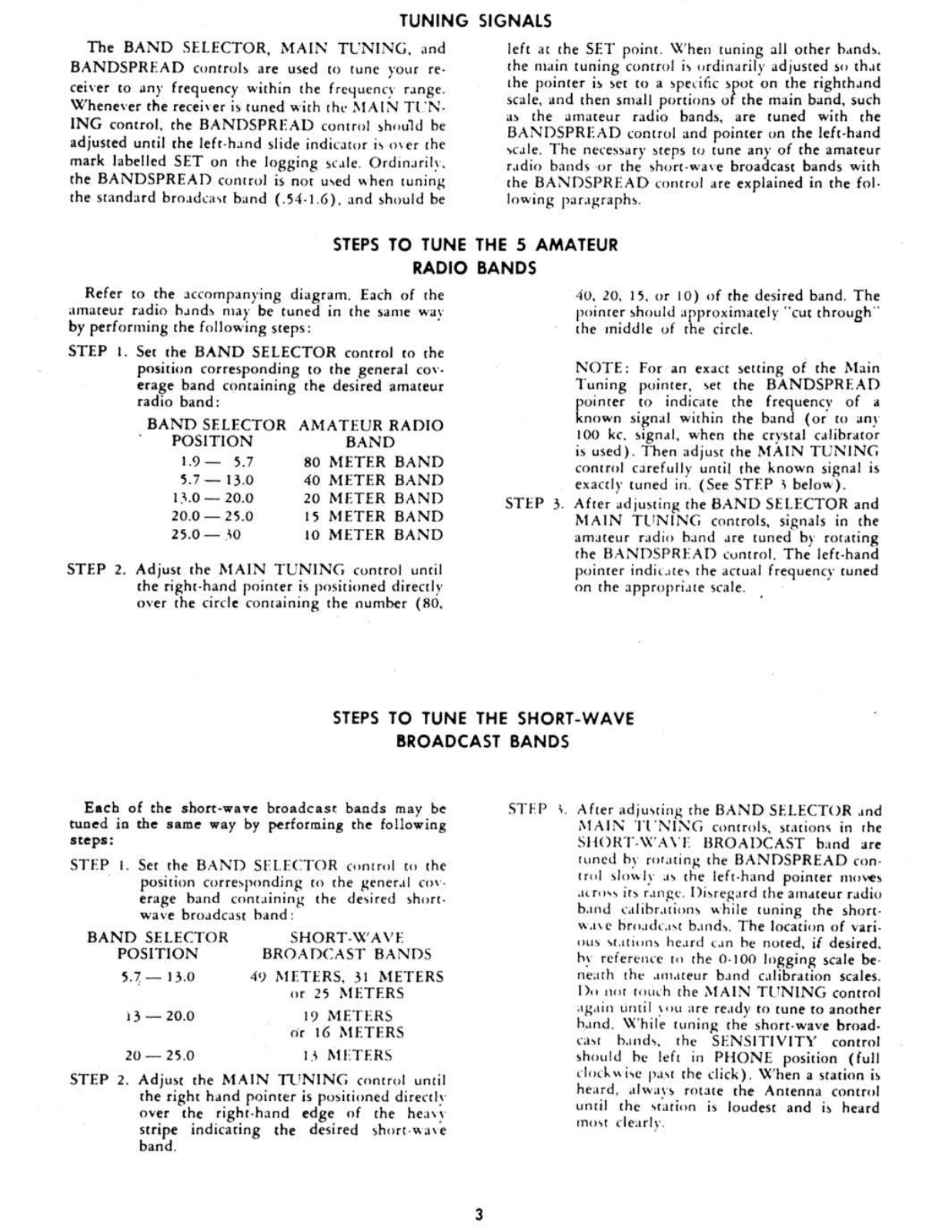 GONSET GR-212 User Manual (PAGE 03)