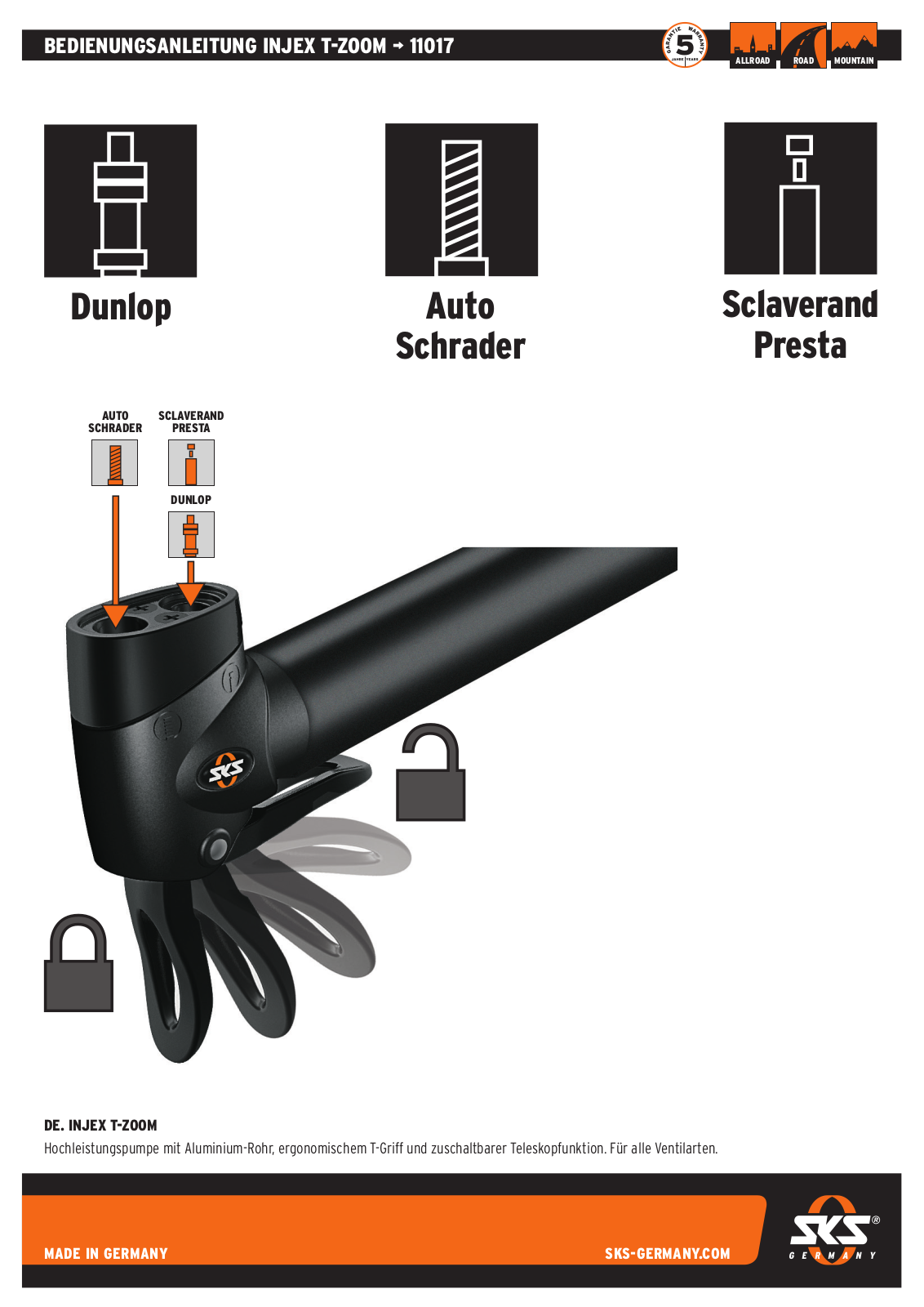 SKS 11017 User Manual