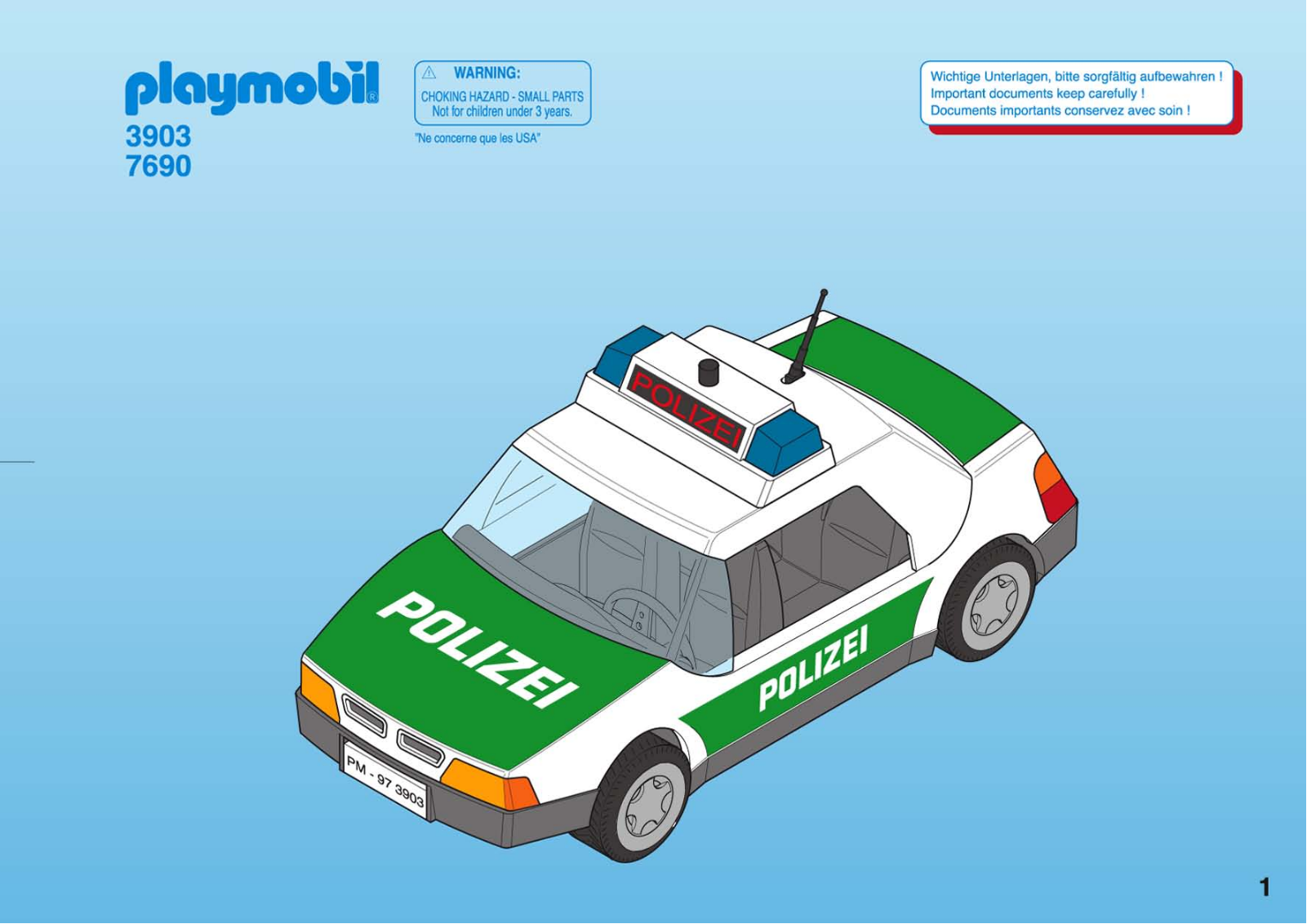 Playmobil 7690 Instructions