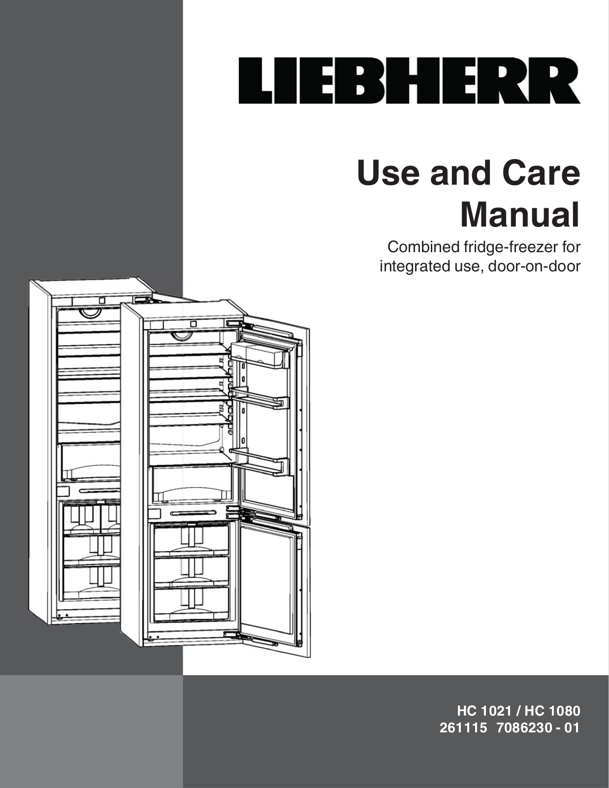 Liebherr HC1021 User Manual