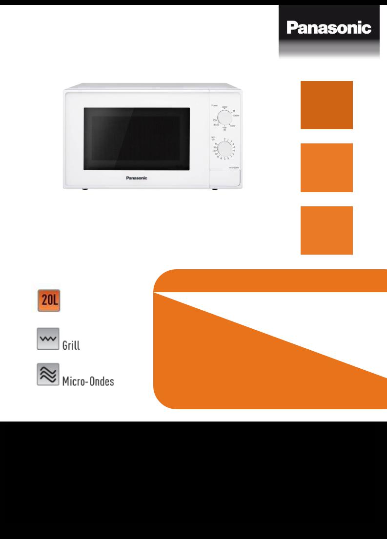 Panasonic NN-K10JWMEPG User Manual