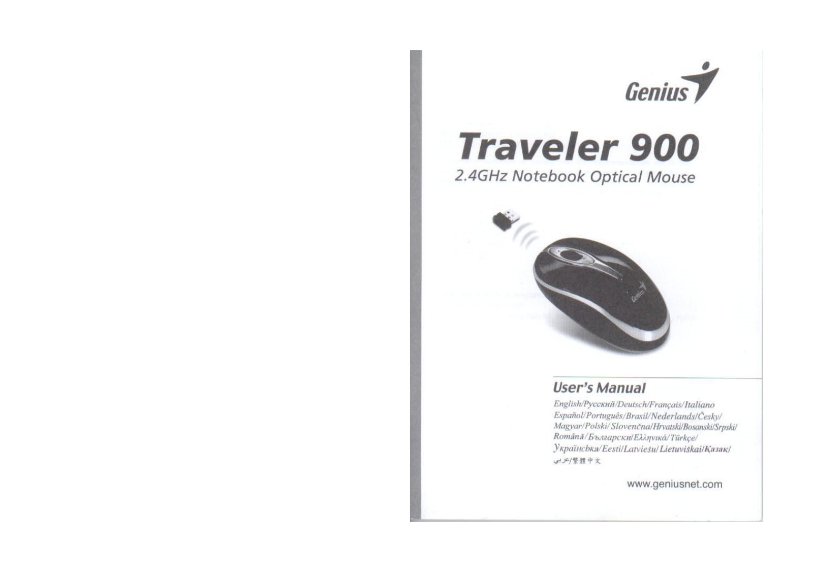 Genius Traveler 900 User guide
