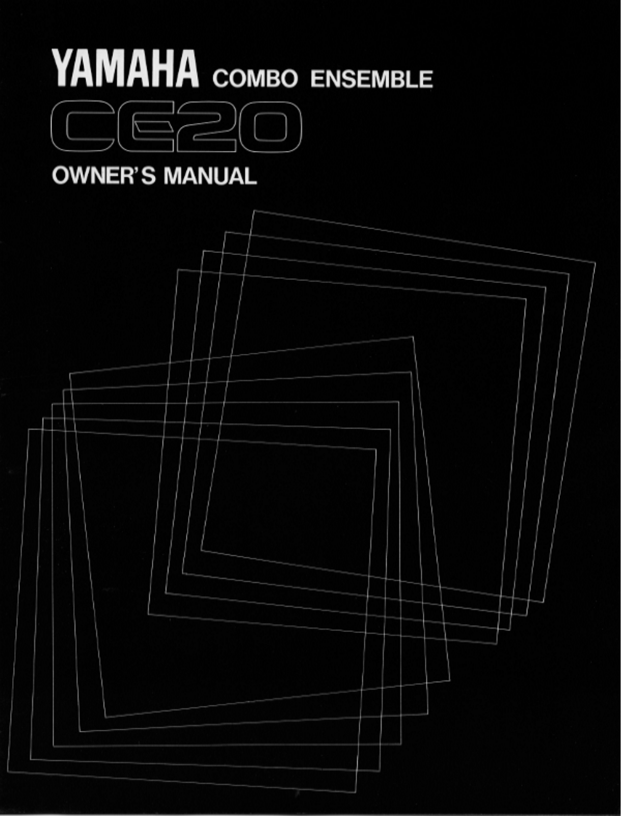 Yamaha CE20E User Manual