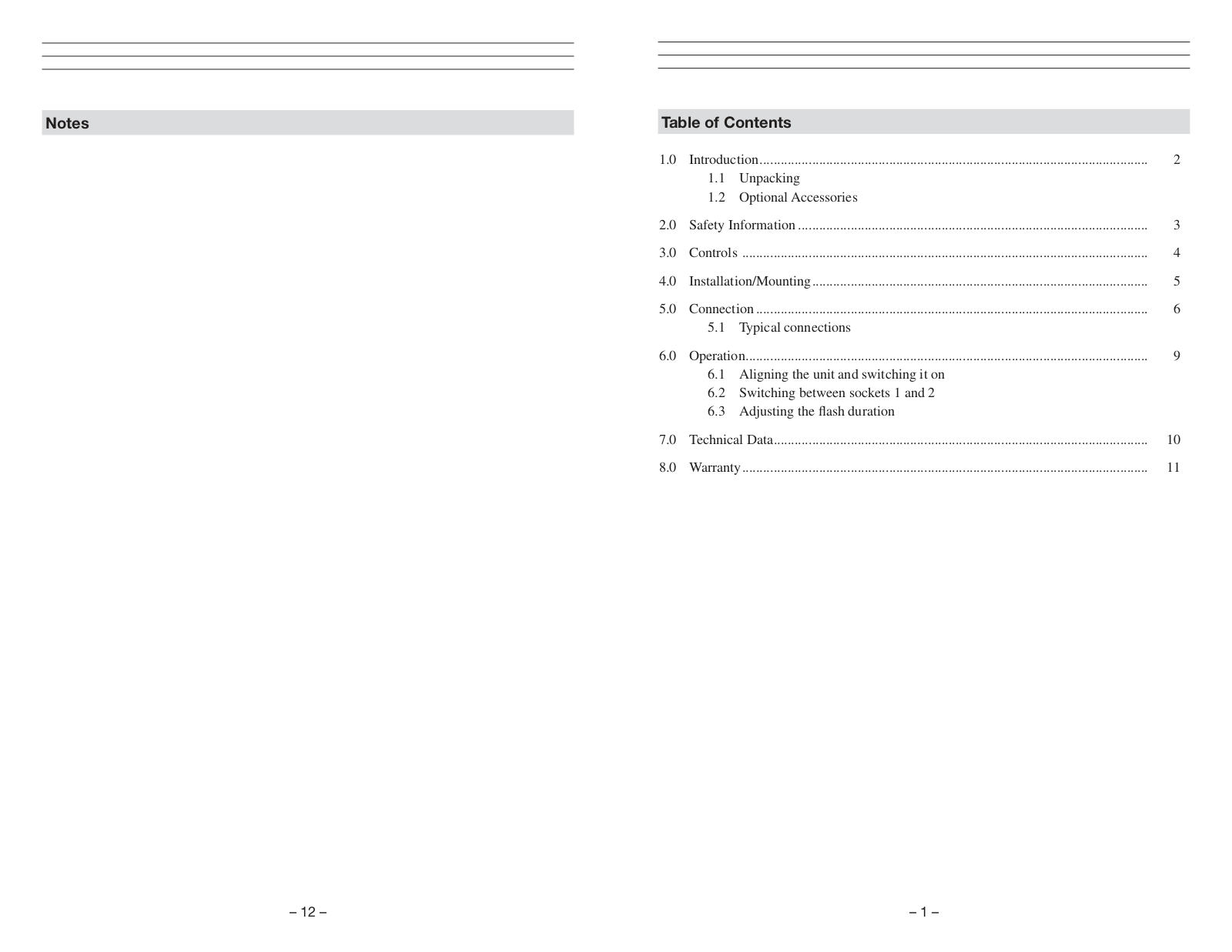 Checkline LS-9-LED User Manual