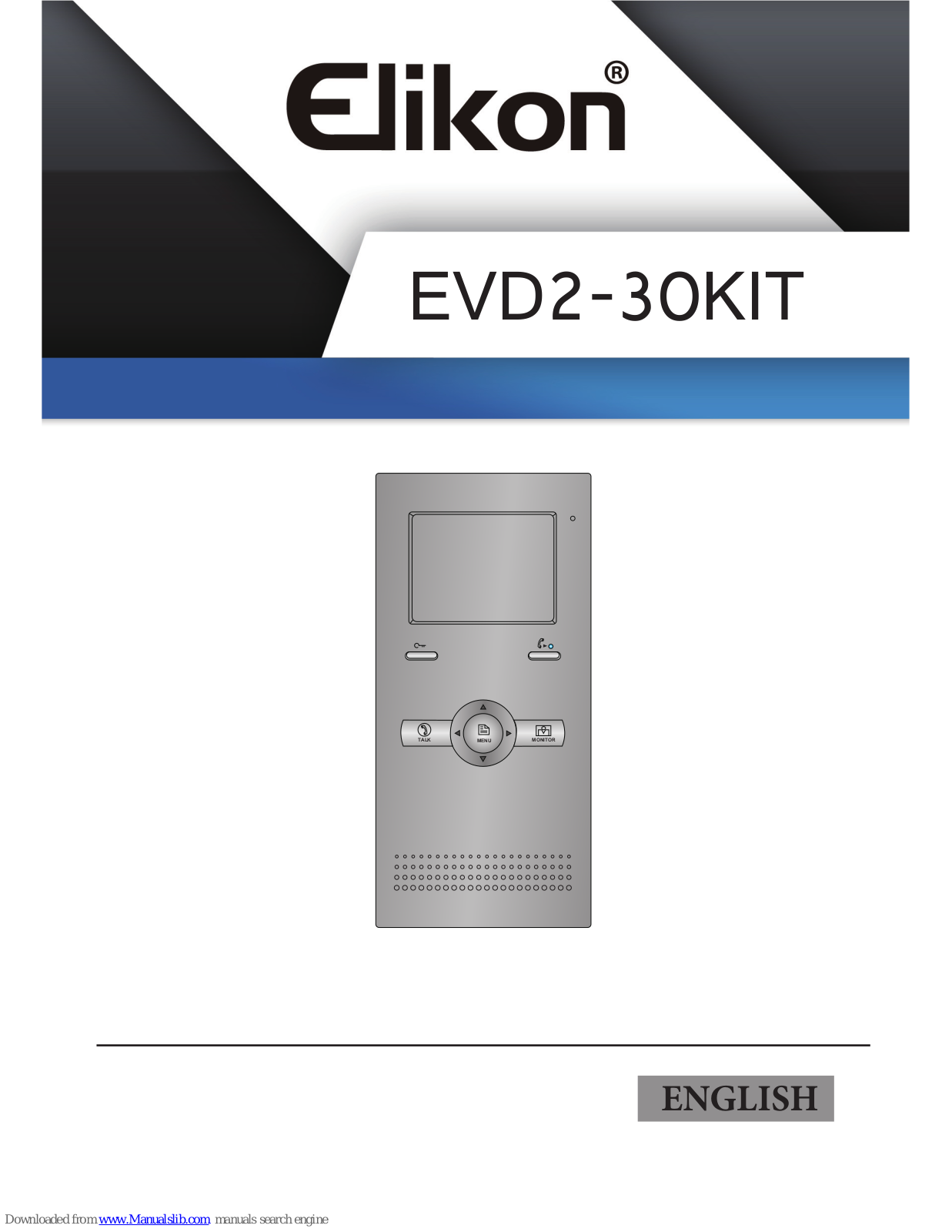 Elikon EVD2-30KIT User Manual