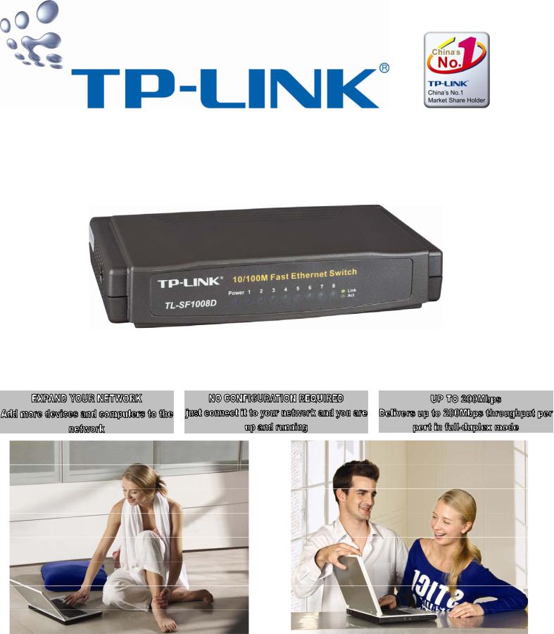 TP-Link TL-SF1008D User Manual