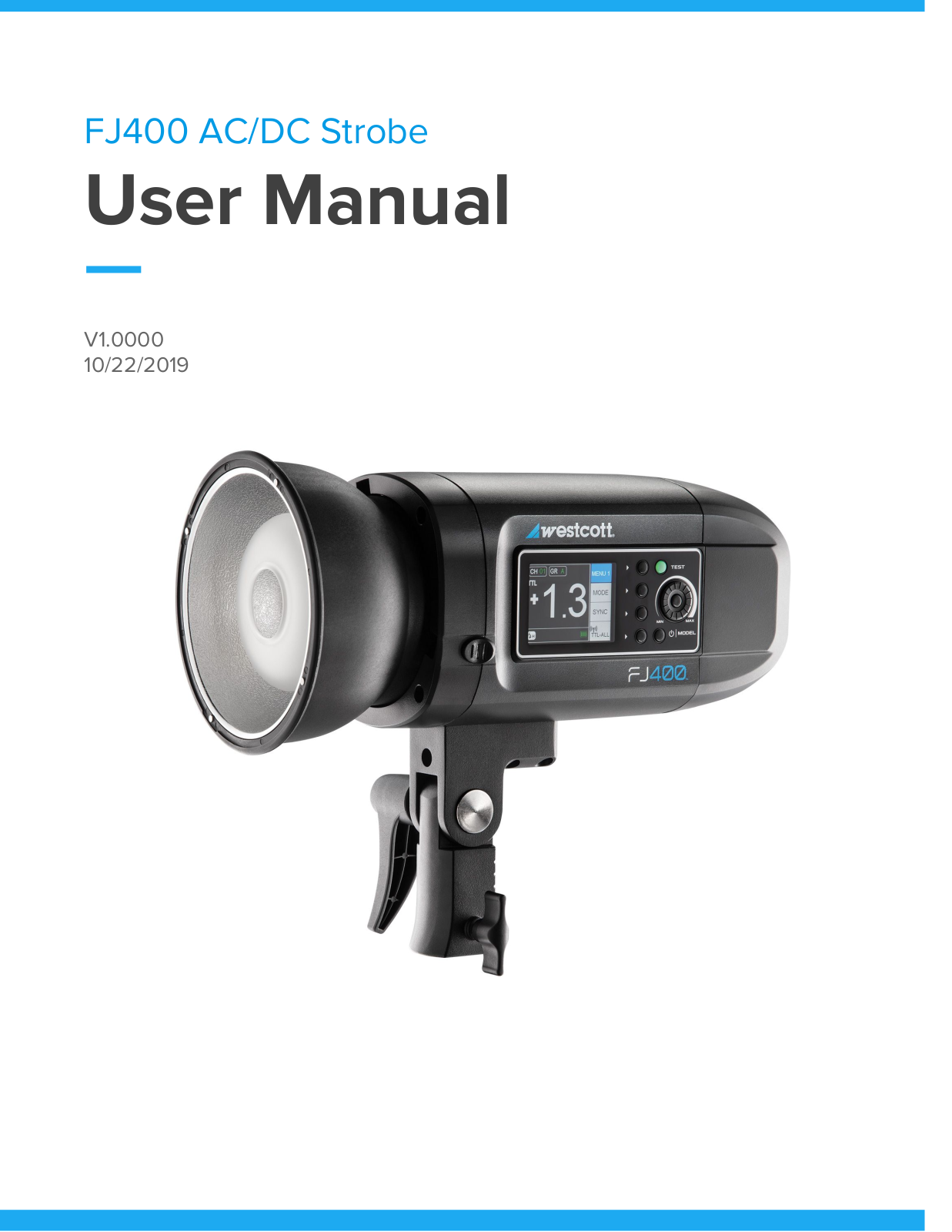 Westcott FJ400 User Manual