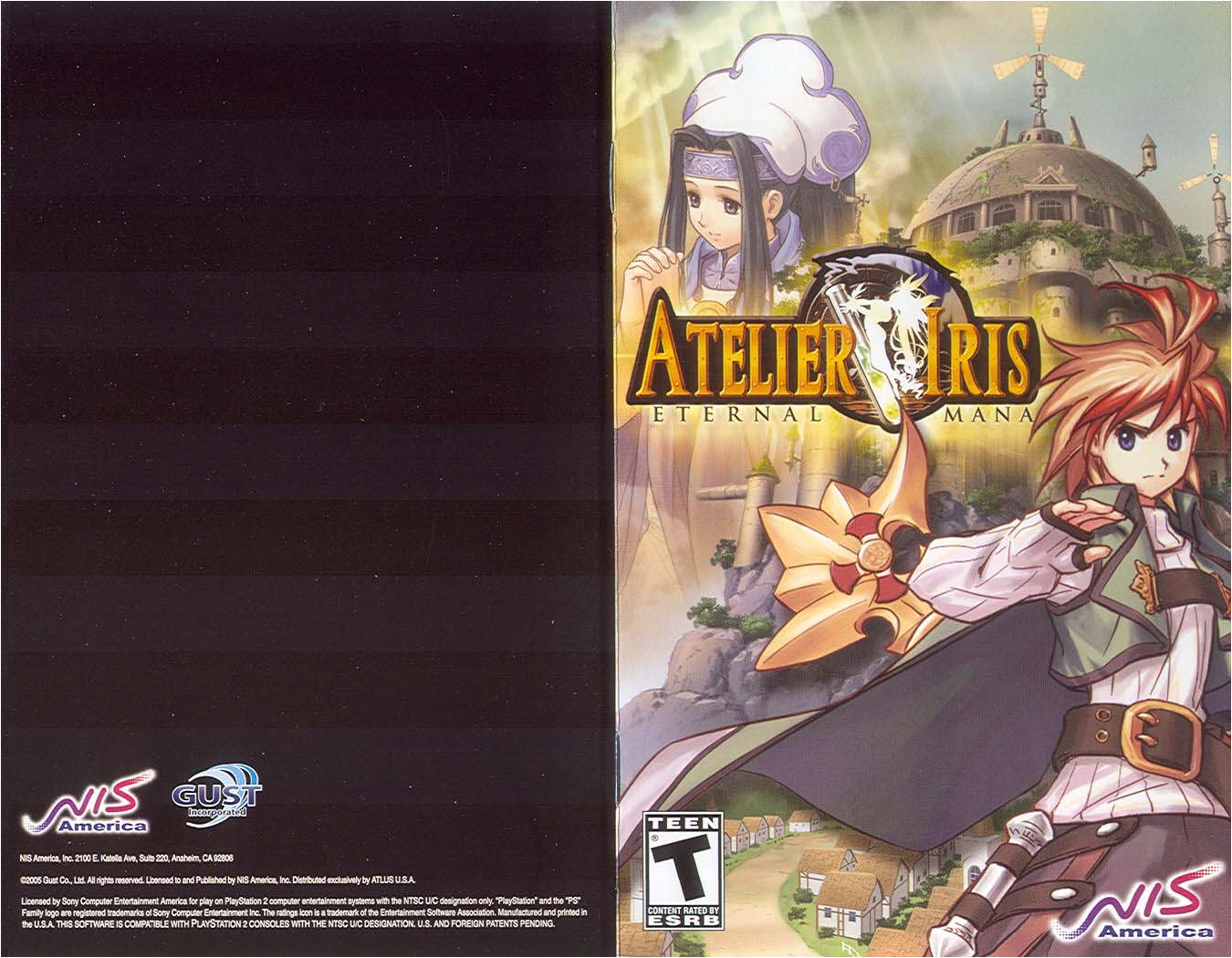 Games PS2 ATELIER IRIS-ETERNAL MANA User Manual