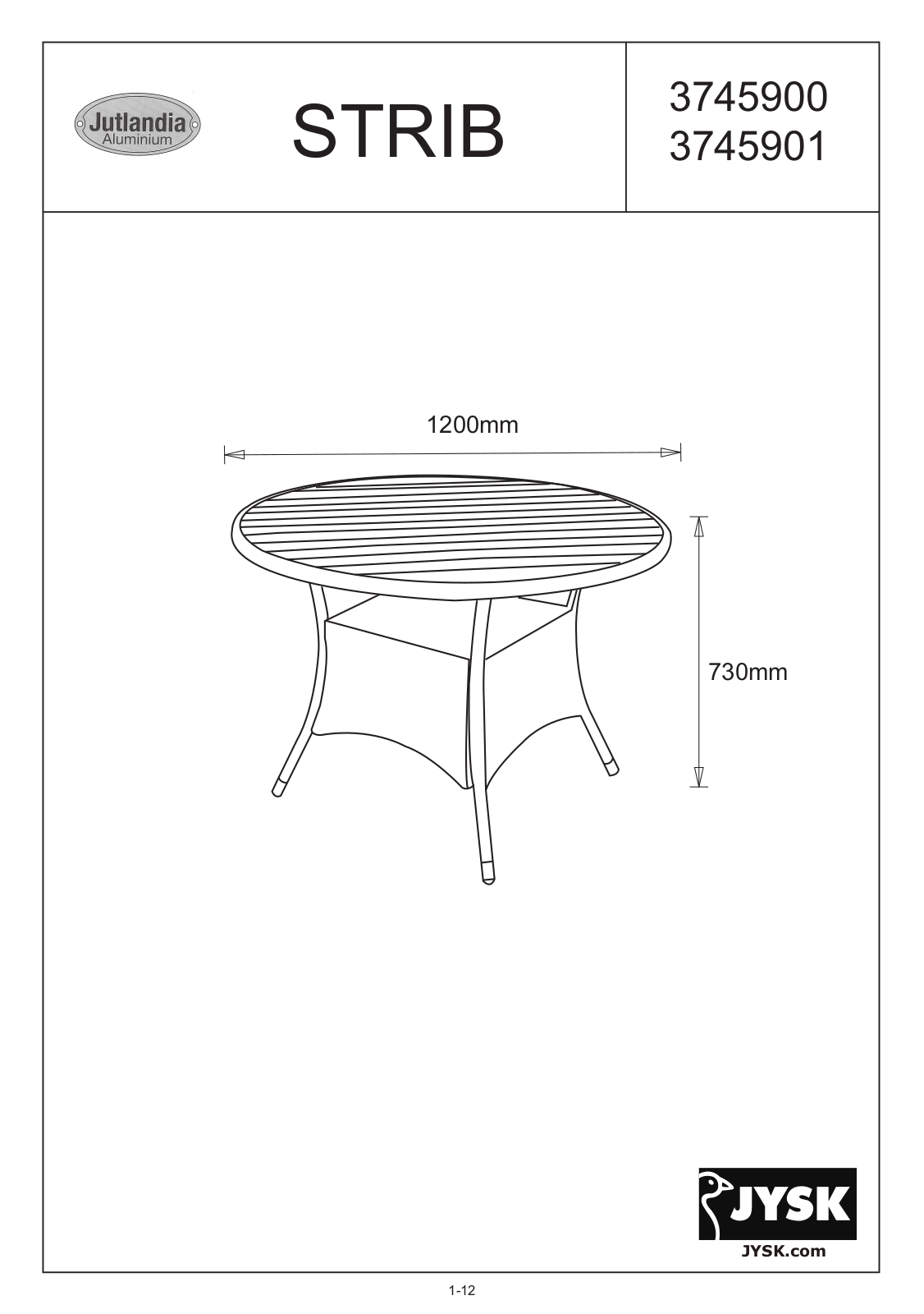 JYSK Strib User Manual