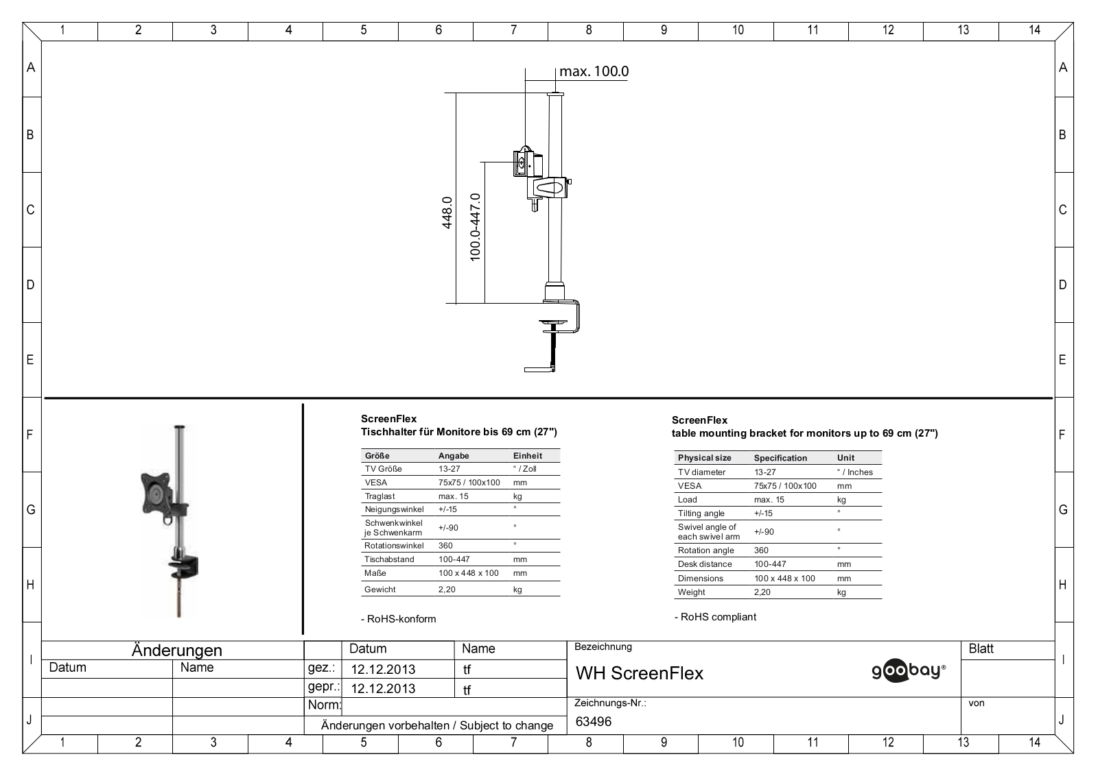 GOOBAY 63496 Datasheet - ManualMachine.com
