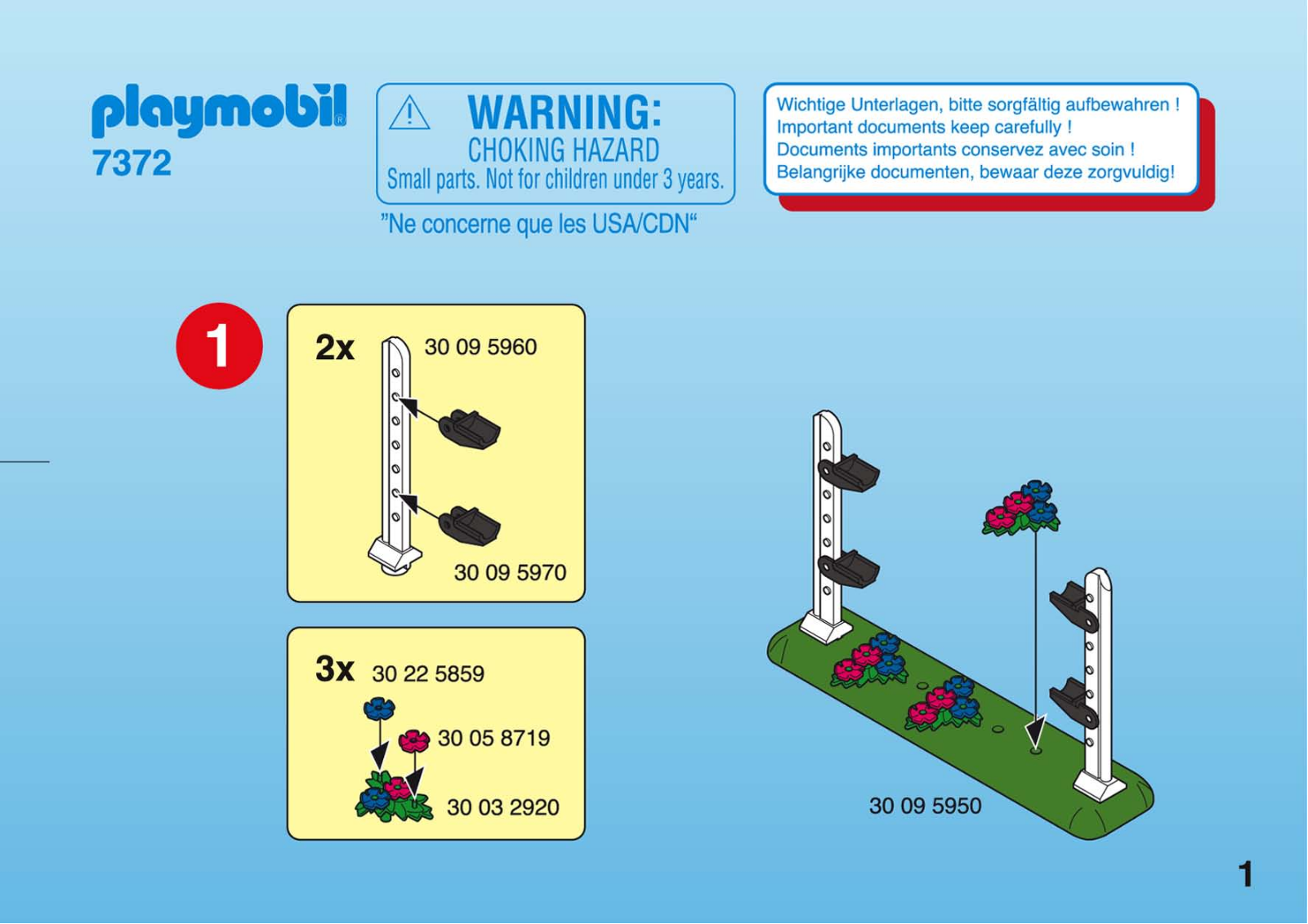 Playmobil 7372 Instructions