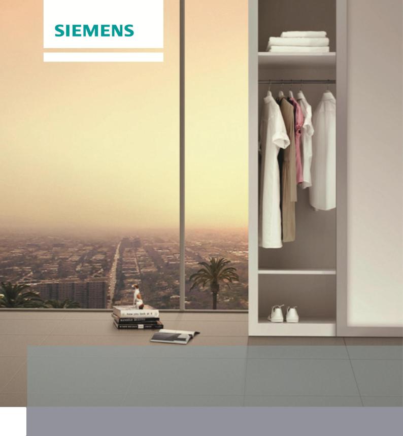 Siemens WI12A201FF, WI12A200FF, WI12S420FF User Manual