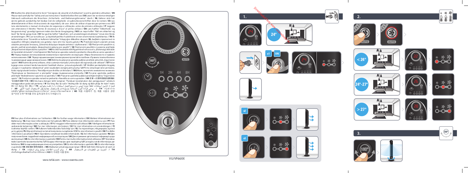 ROWENTA VU6670F0 User Manual