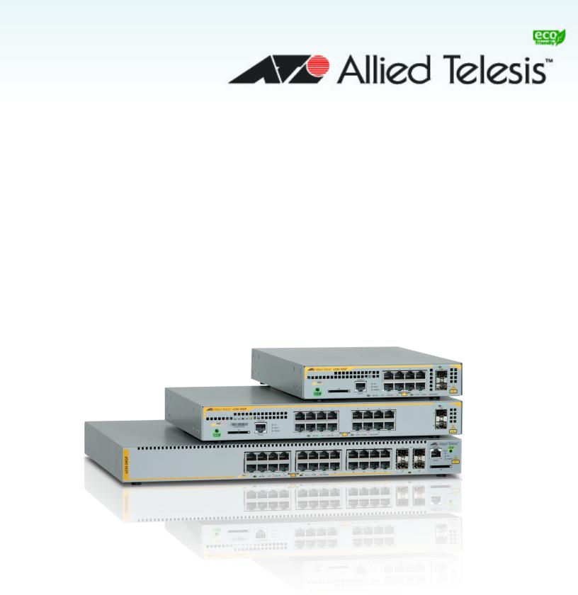 Allied Telesis AT-X230-28GP operation manual