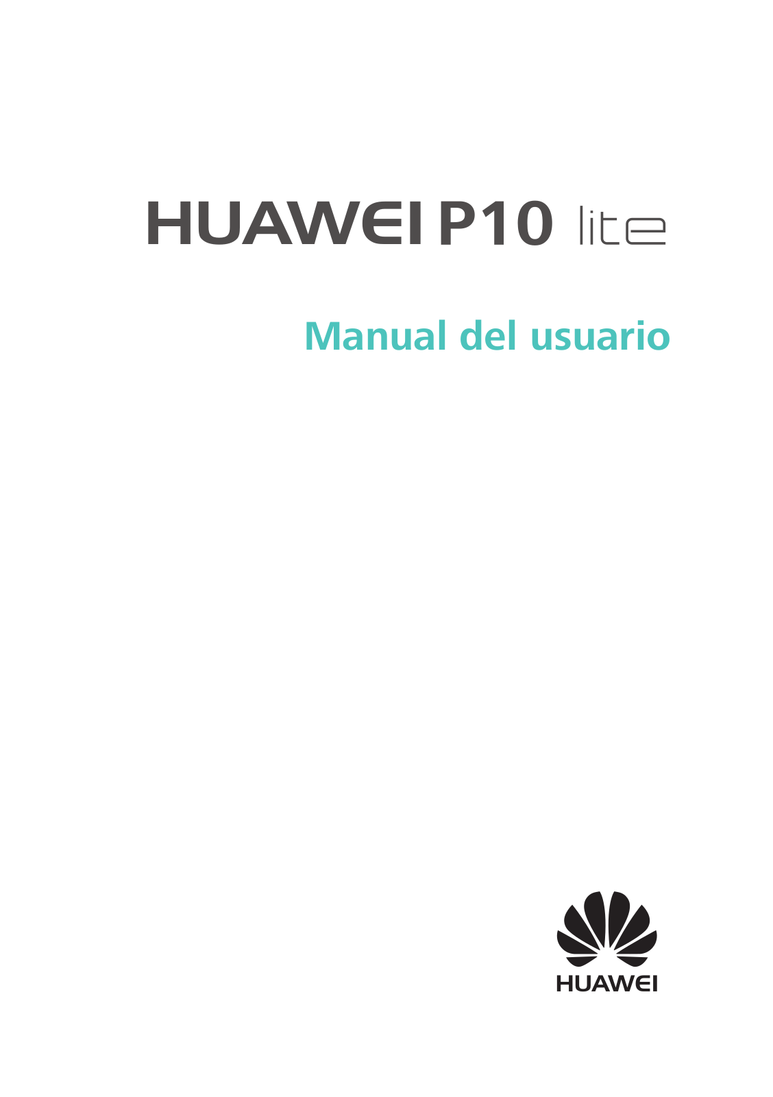 Huawei P10 Lite Instruction Manual