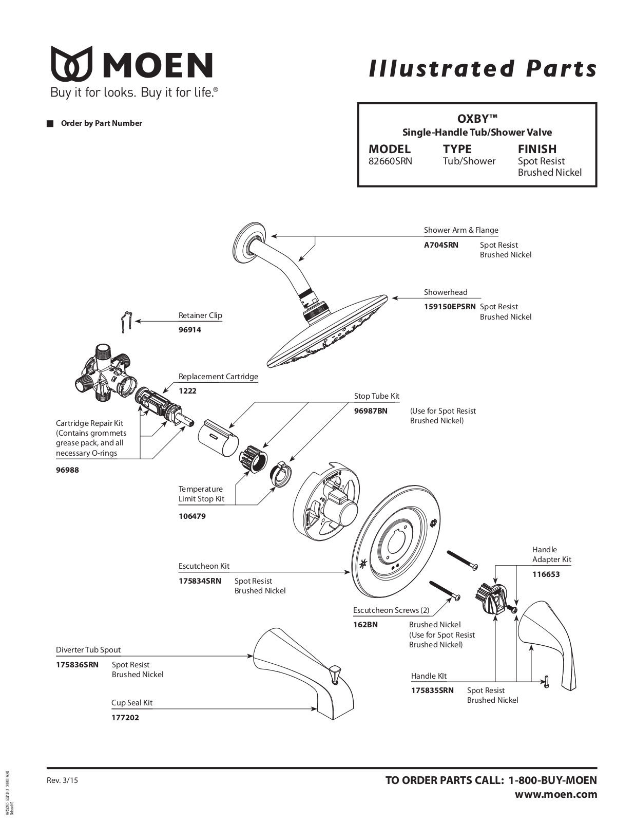Moen MOE6952 Installation & Assembly - ManualMachine.com