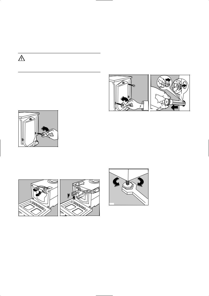 Zanussi FL608 User Manual