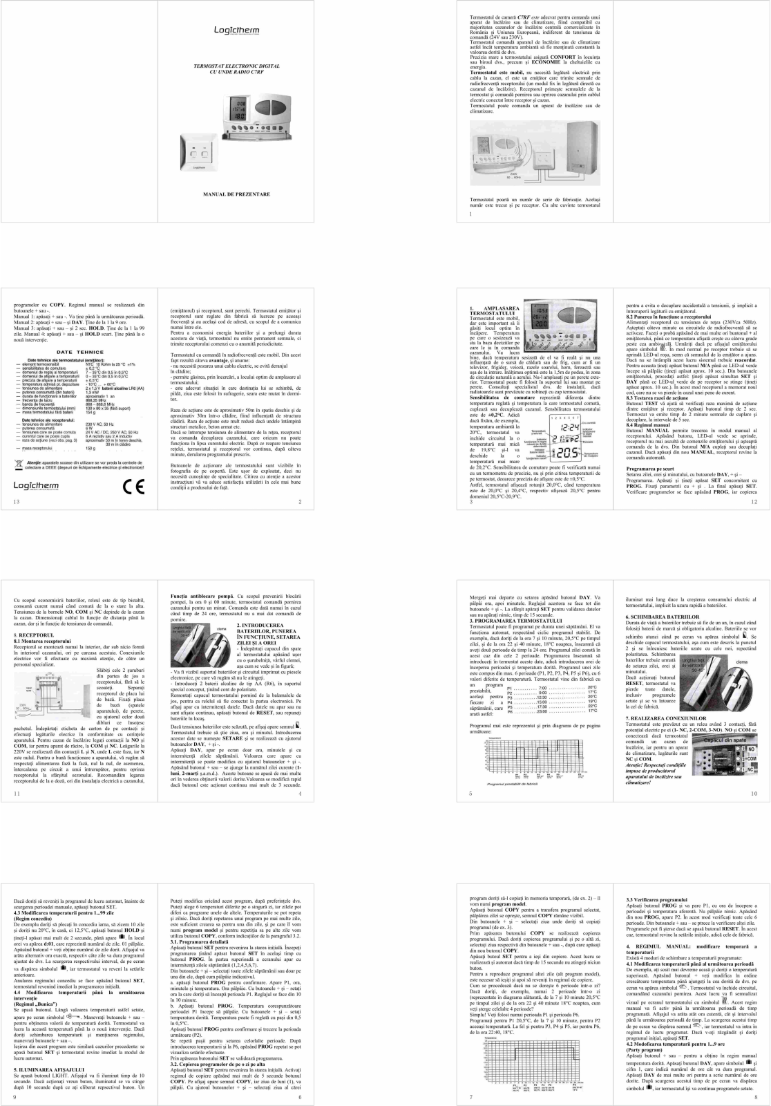 Logictherm C7RF User guide - ManualMachine.com