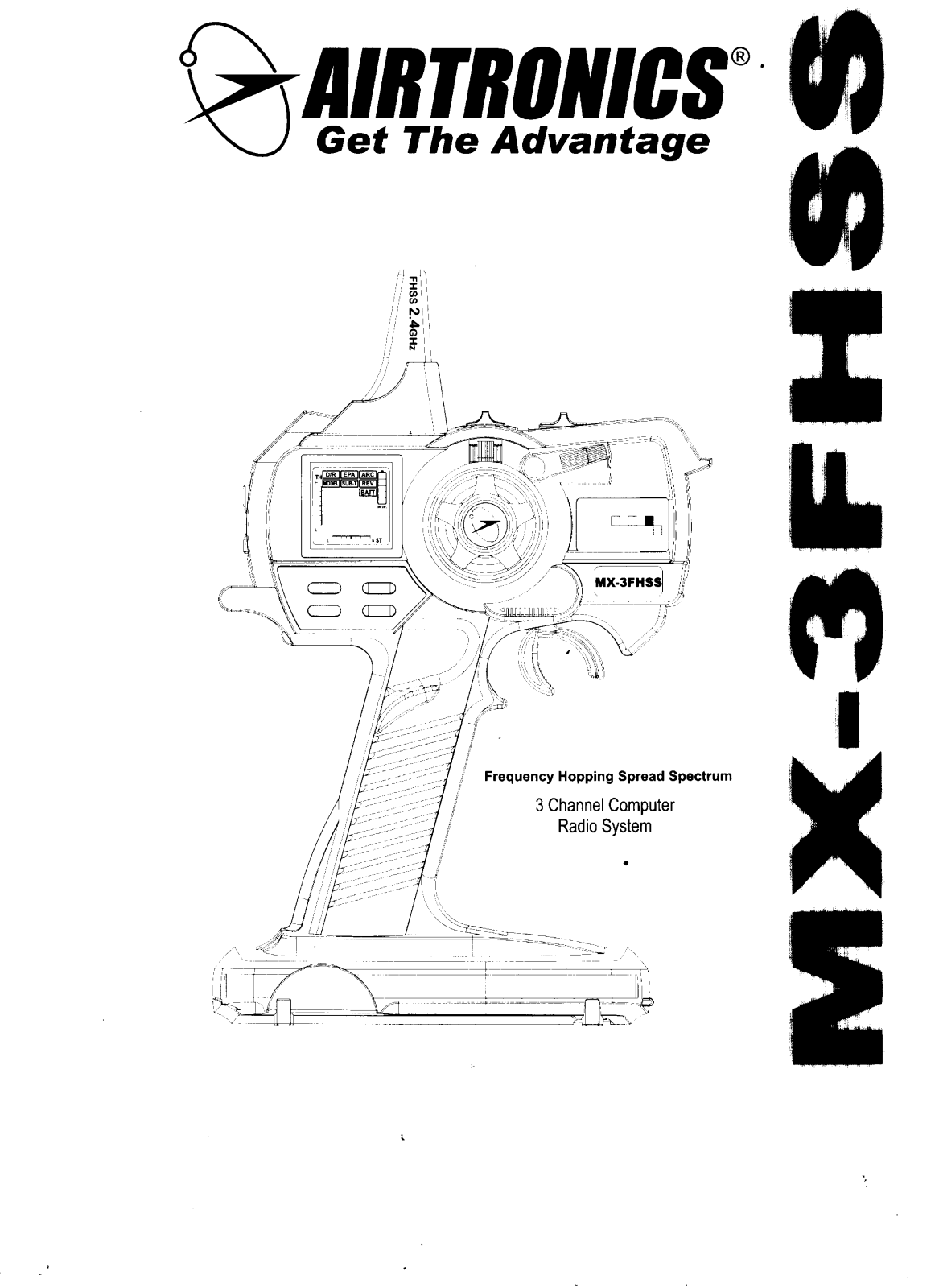 Sanwa MX3 FHSS User Manual