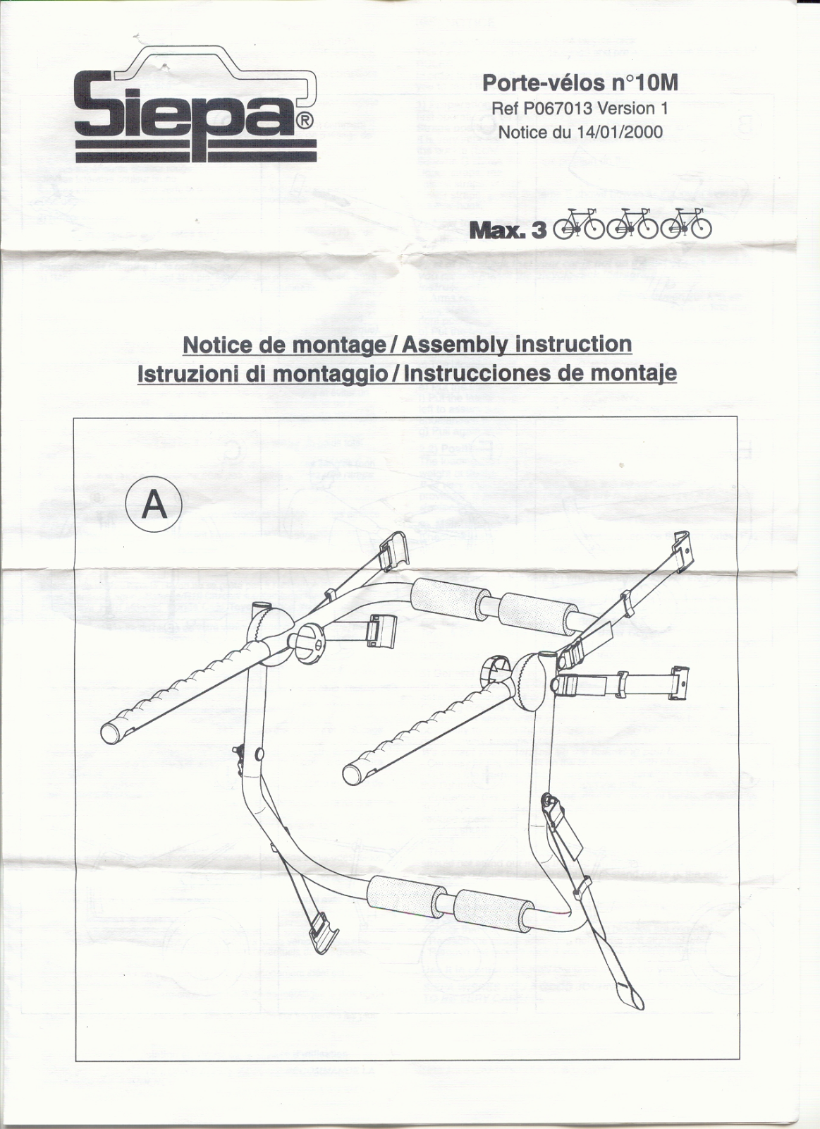 SIEPA P067013 VERSION 1 User Manual