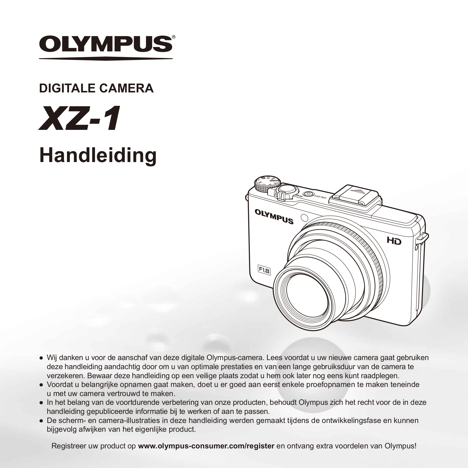 OLYMPUS XZ-1 User Manual