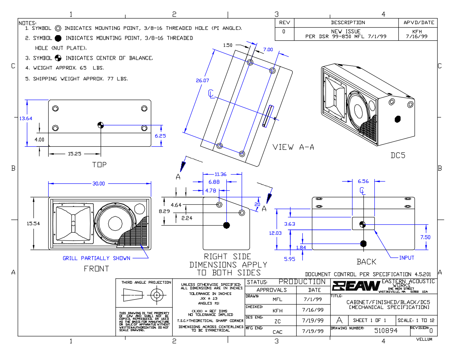 Panasonic DC5 DRW2D Service Manual