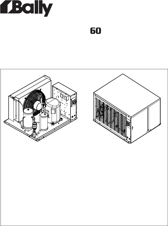 Bally Refrigerated Boxes BEHA005H2 User Manual