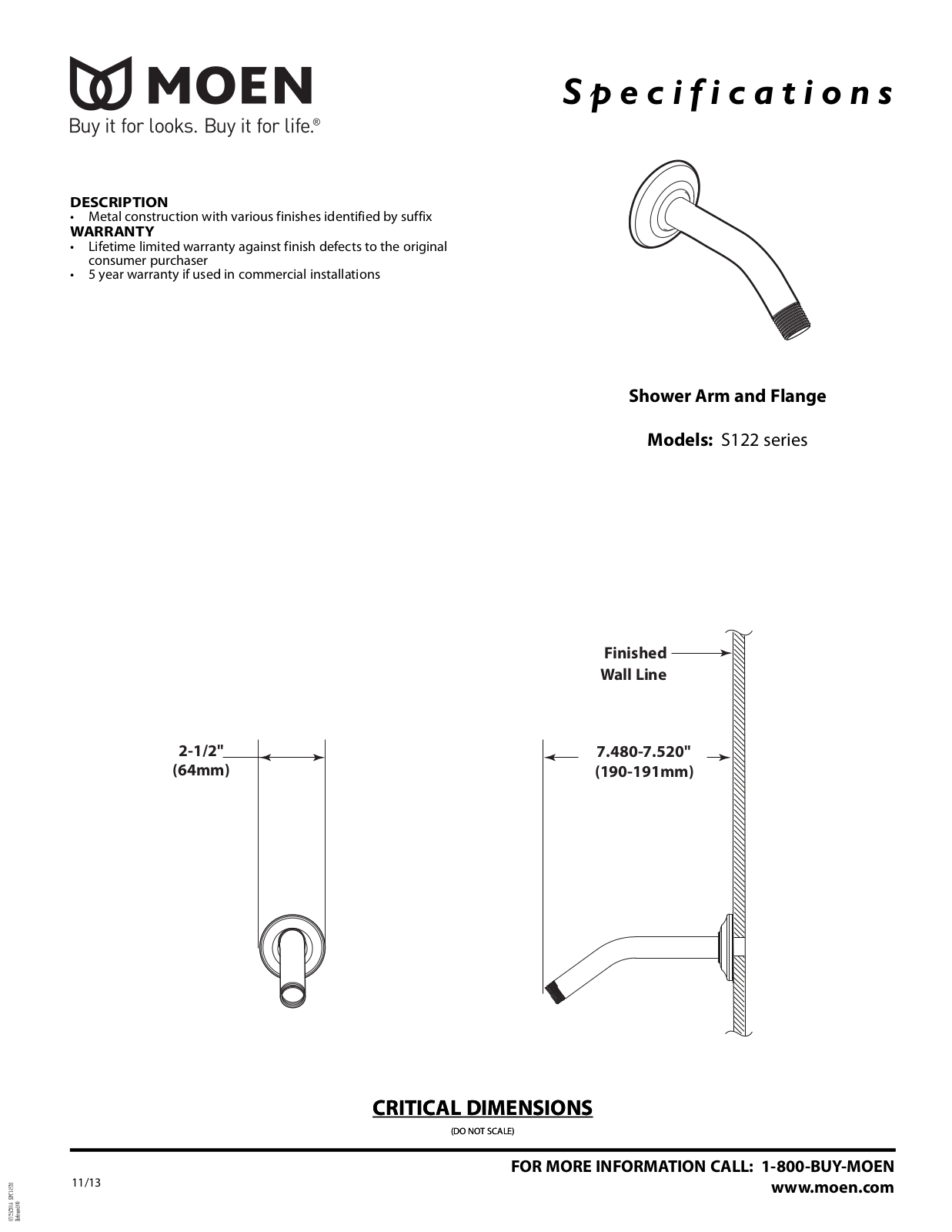 Moen MOE7328 Specifications - ManualMachine.com